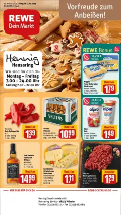 Rewe prospekt Münster	 ab 17.11.2025 gültig
