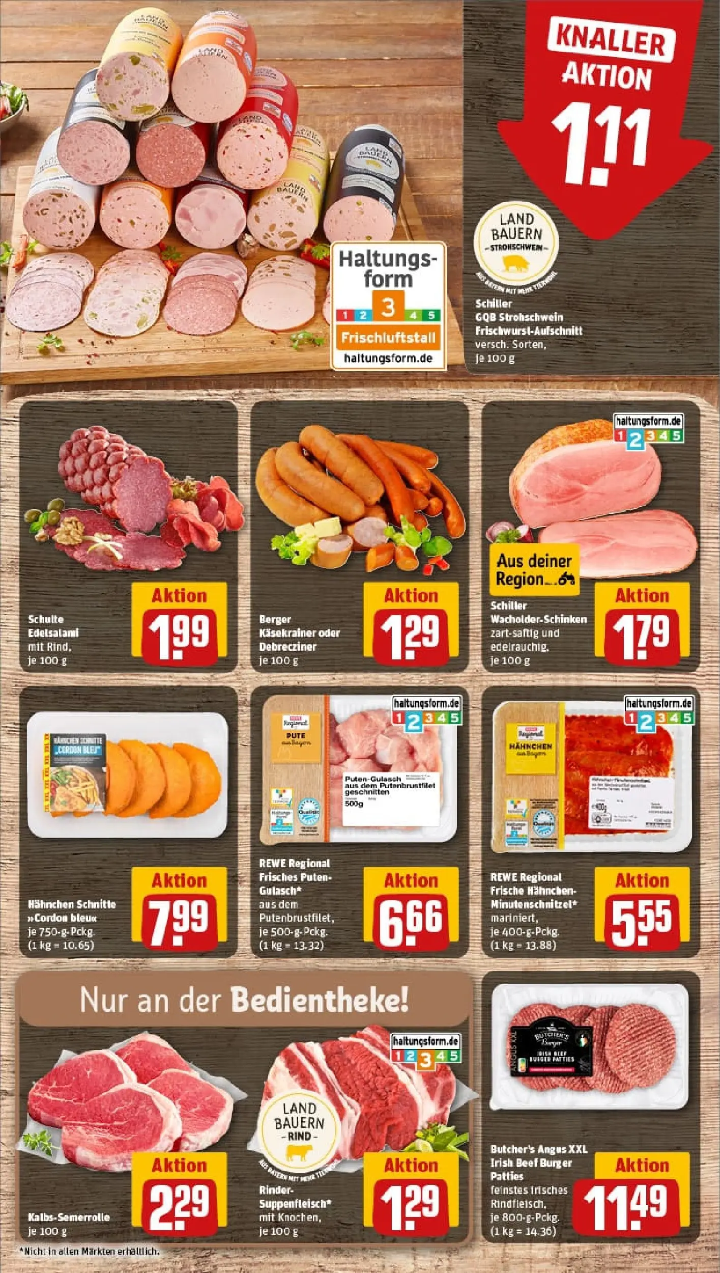 REWE Prospekt ab 17.11.2025 zum Blättern » Angebote | Seite: 10 | Produkte: Rama cremefine, Alpro, Müllermilch, Salami