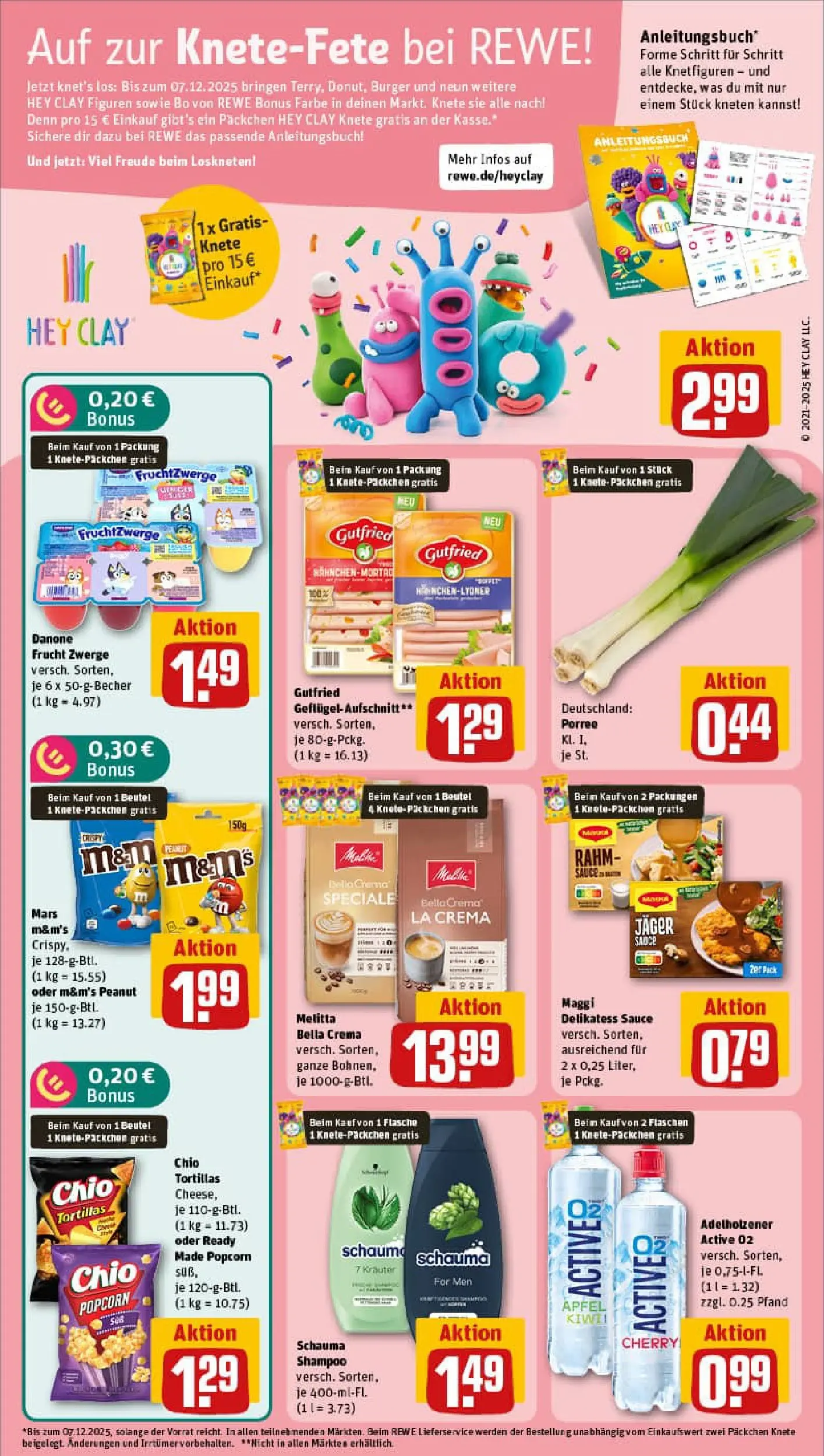 REWE Prospekt ab 17.11.2025 zum Blättern » Angebote | Seite: 13 | Produkte: Maggi, Fruchtzwerge, Burger, M&M's