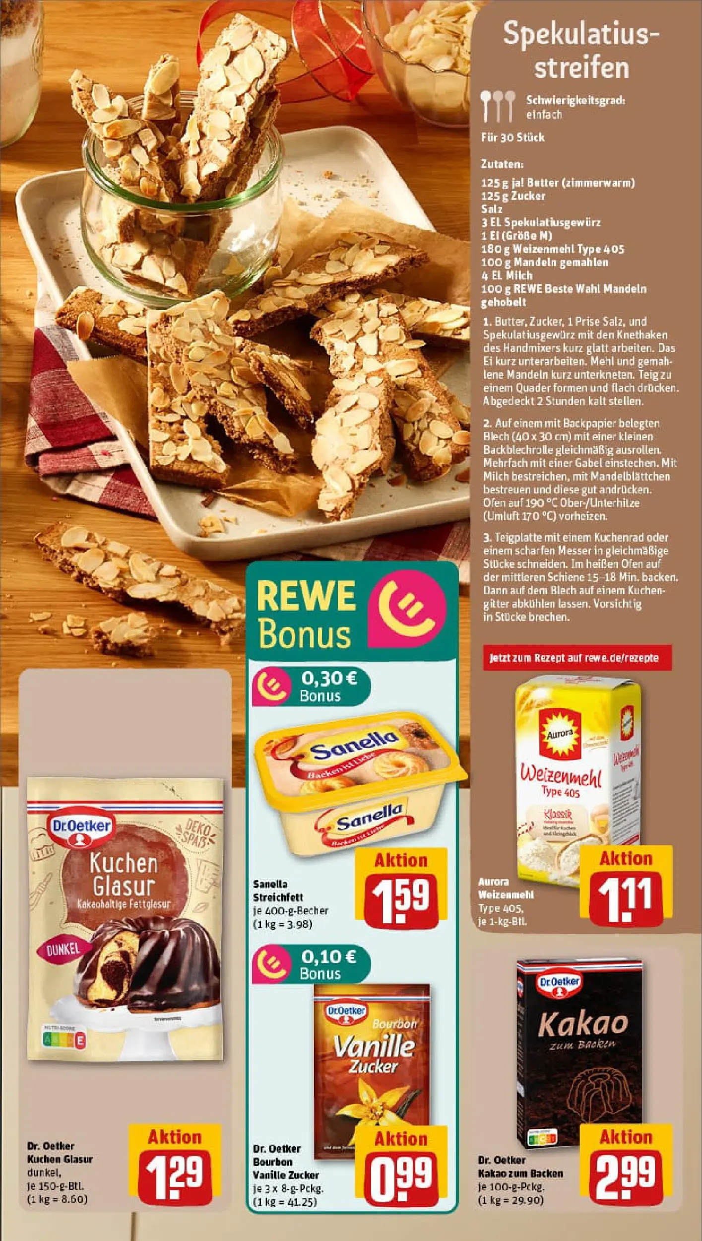 REWE Prospekt ab 17.11.2025 zum Blättern » Angebote | Seite: 5 | Produkte: Butter, Zucker, Bourbon, Kuchen