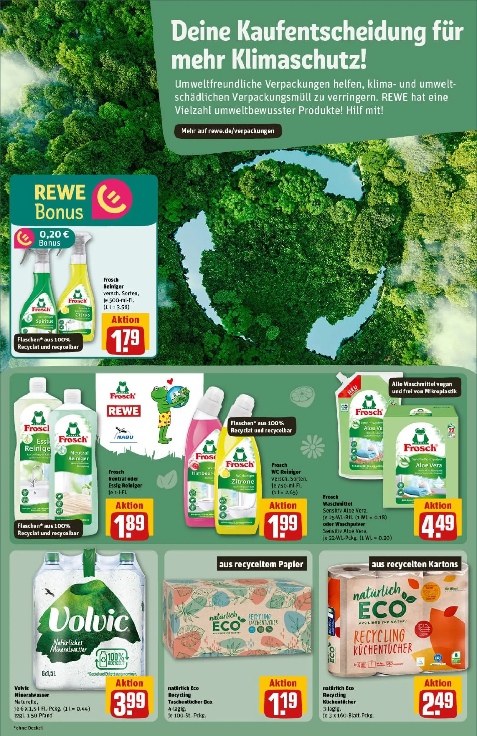 REWE Prospekt ab 17.11.2025 zum Blättern » Angebote | Seite: 26 | Produkte: Essig, Mineralwasser, Zitrone, Volvic