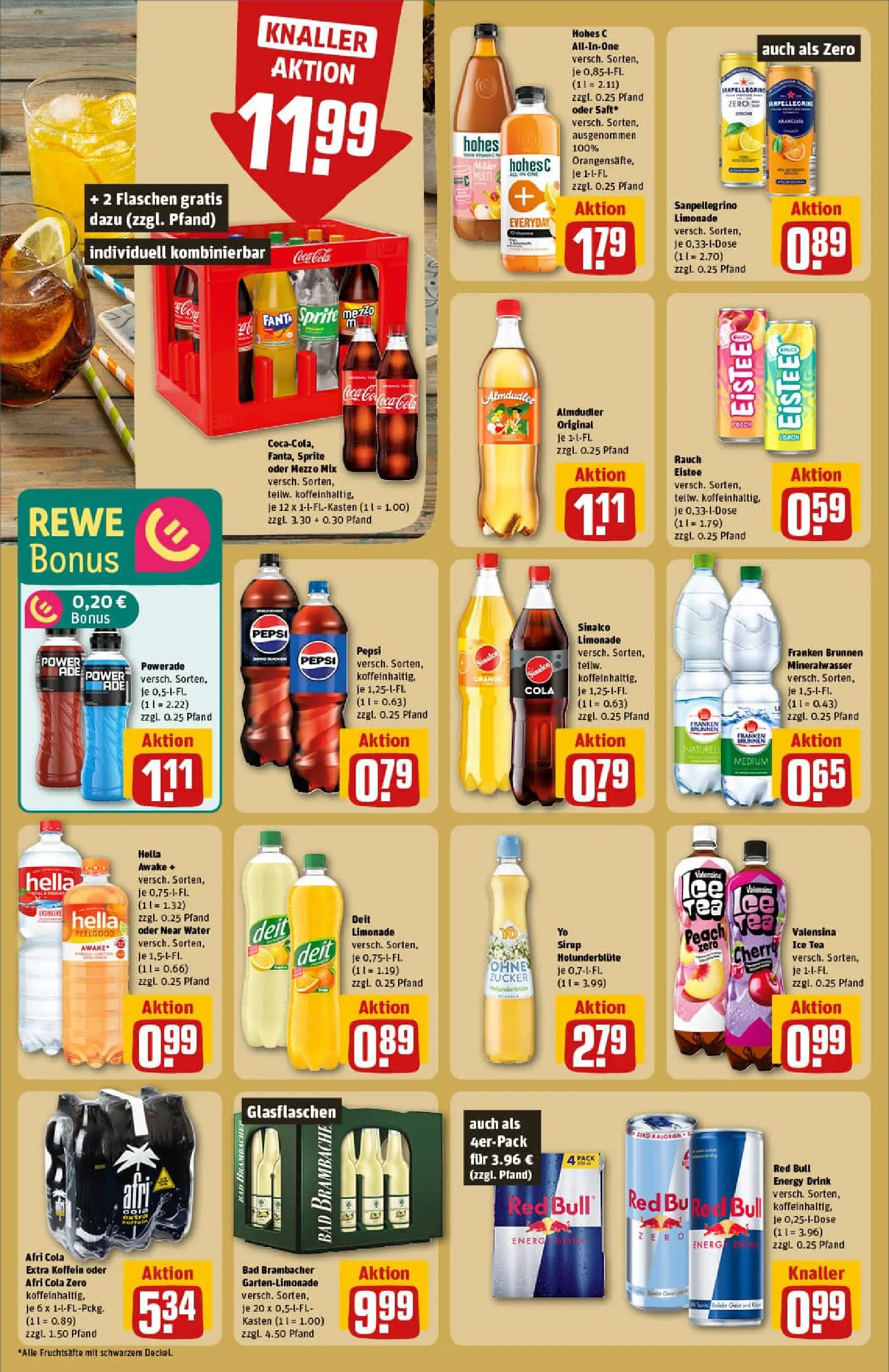 REWE Prospekt ab 17.11.2025 zum Blättern » Angebote | Seite: 18 | Produkte: Bad, Hella, Powerade, Pepsi