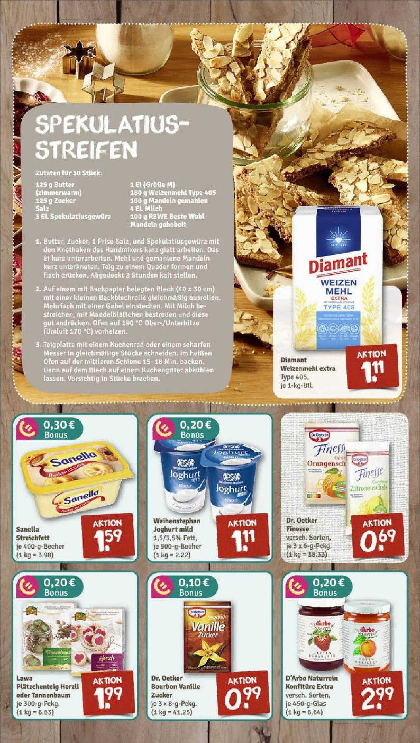 REWE Prospekt ab 17.11.2025 zum Blättern » Angebote | Seite: 2 | Produkte: Milch, Butter, Joghurt, Mandeln