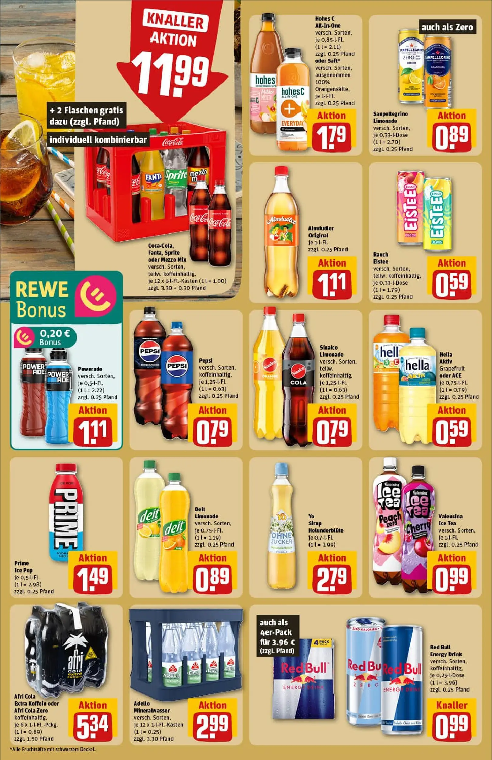 REWE Prospekt ab 17.11.2025 zum Blättern » Angebote | Seite: 20 | Produkte: Sirup, Grapefruit, Hella, Powerade