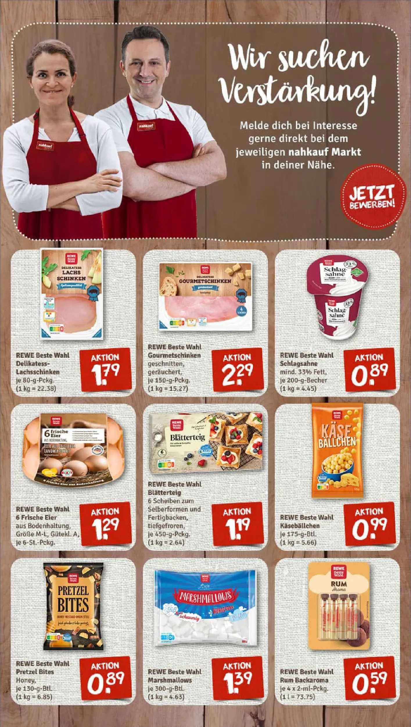 REWE Prospekt ab 17.11.2025 zum Blättern » Angebote | Seite: 7 | Produkte: Käse, Rum, Lachs, Schinken
