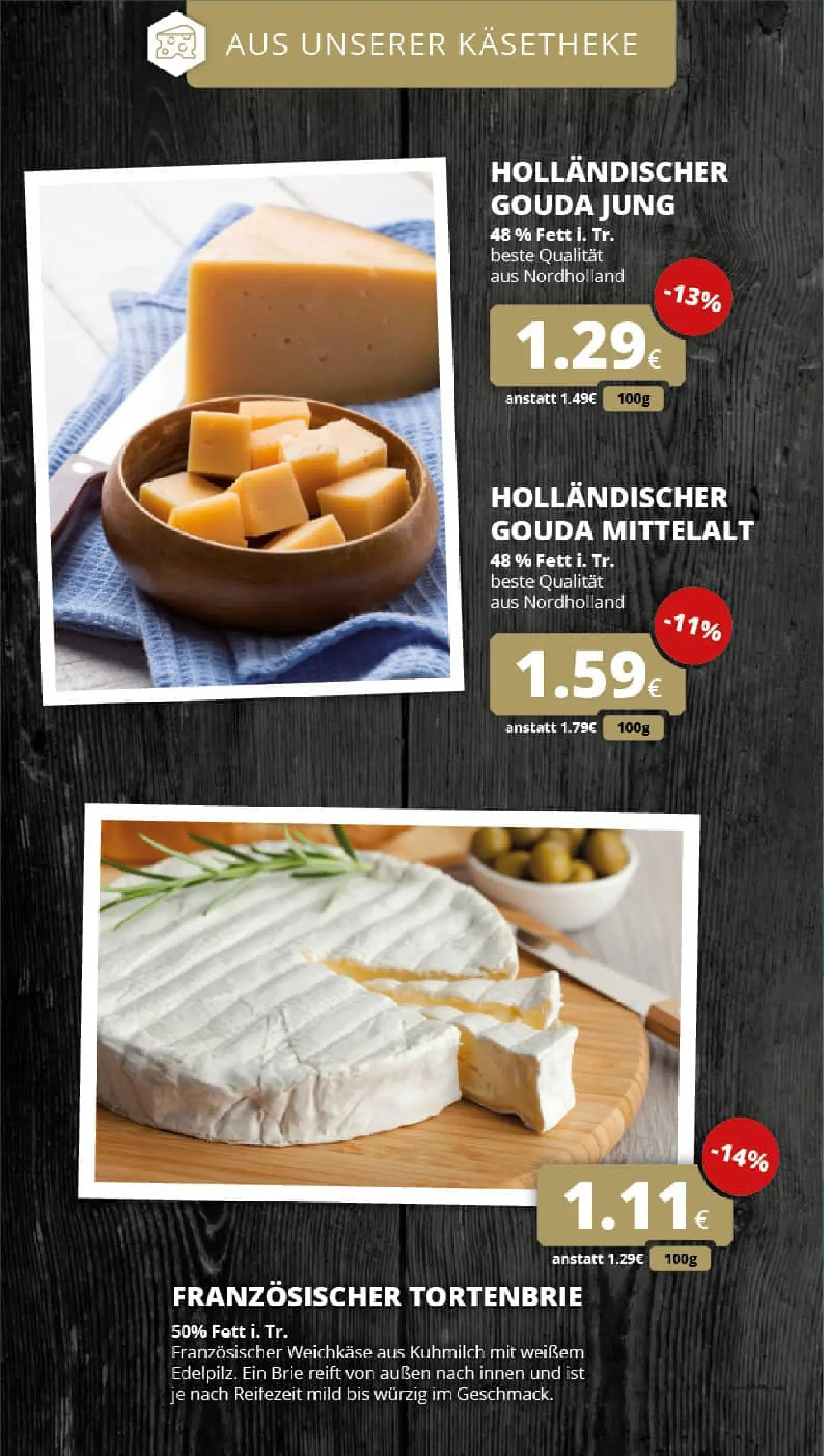REWE Prospekt ab 17.11.2025 zum Blättern » Angebote | Seite: 16 | Produkte: Gouda