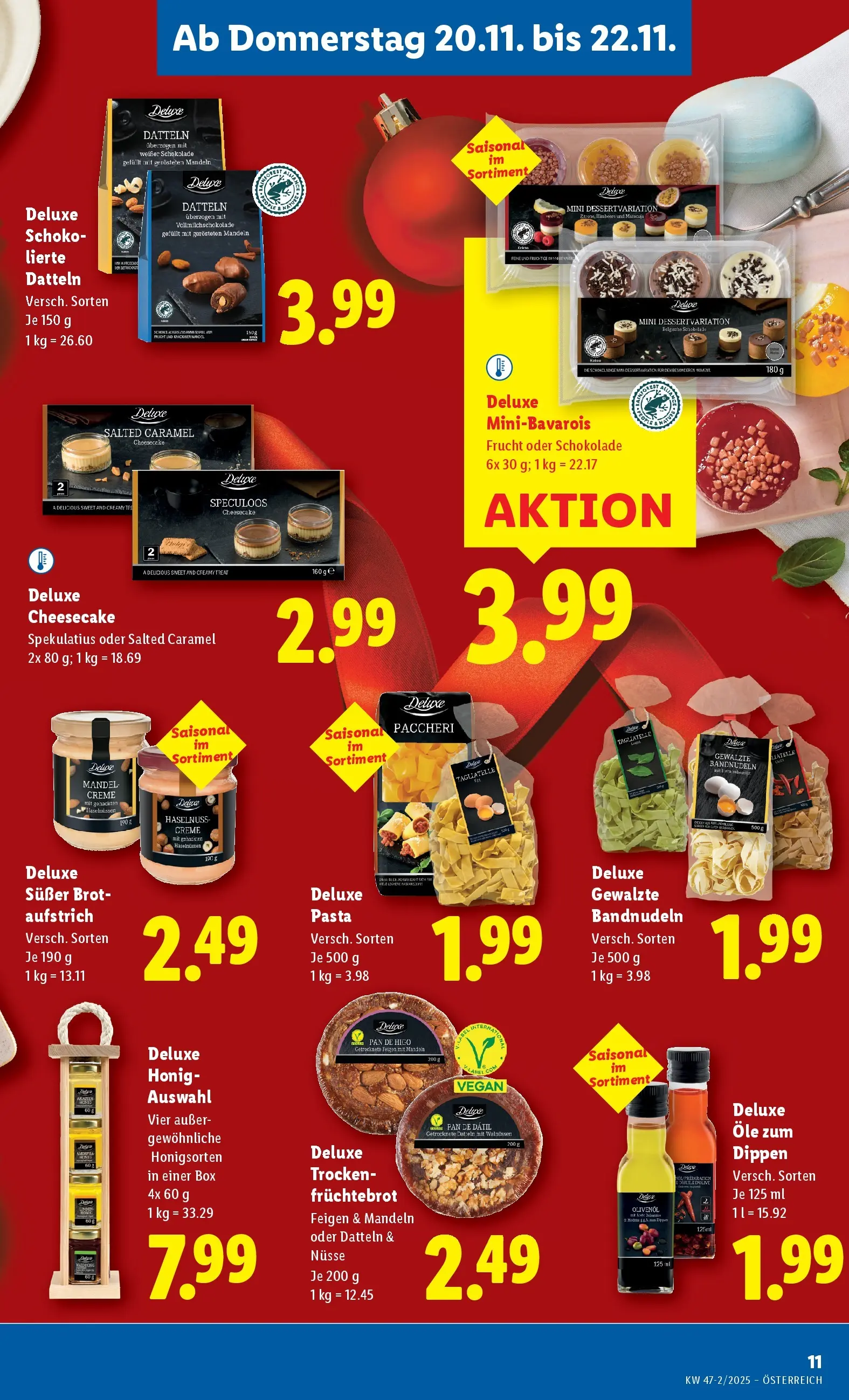 Lidl - Lidl: Flugblatt in deiner Nähe ab 19.11.2025 - Angebote ab donnerstag | Seite: 13 | Produkte: Box, Creme, Brot, Schokolade