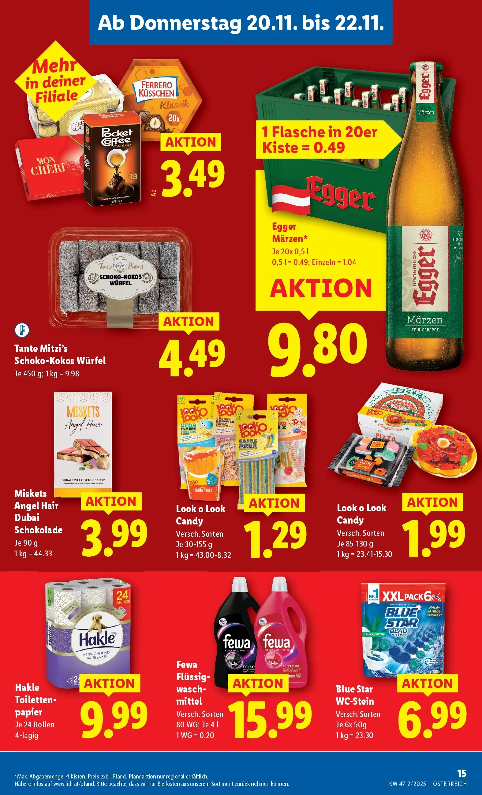 Lidl - Lidl: Flugblatt in deiner Nähe ab 19.11.2025 - Angebote ab donnerstag | Seite: 17 | Produkte: Schokolade, Pizza