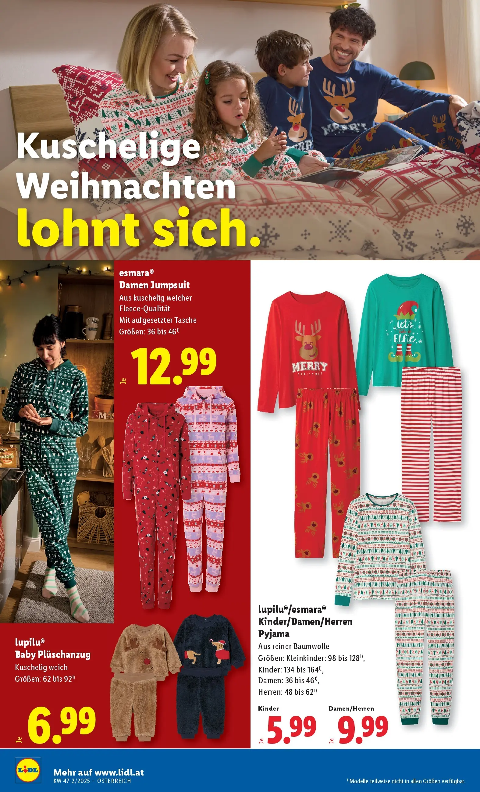 Lidl - Lidl: Flugblatt in deiner Nähe ab 19.11.2025 - Angebote ab donnerstag | Seite: 22 | Produkte: Pyjama, Tasche