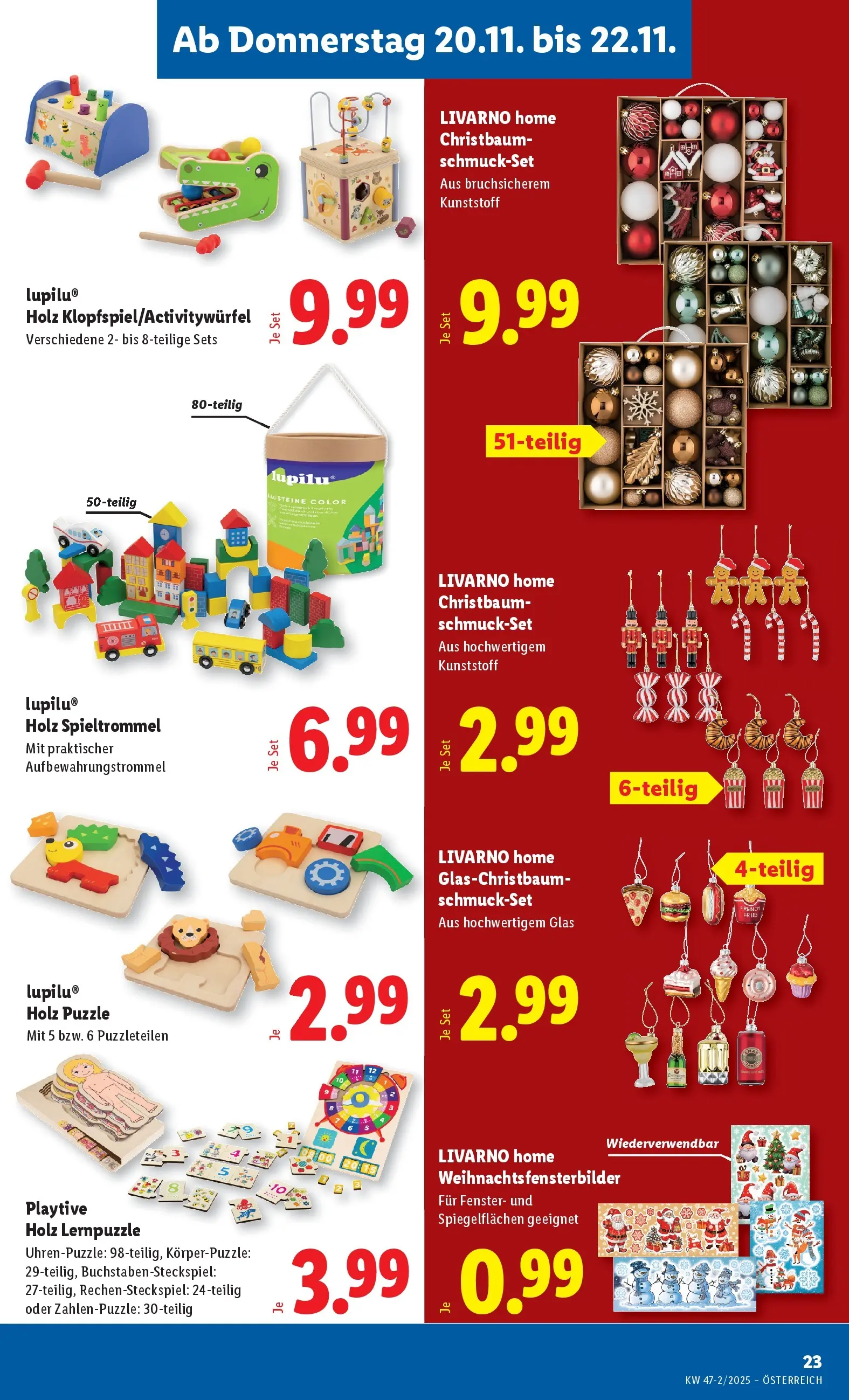 Lidl - Lidl: Flugblatt in deiner Nähe ab 19.11.2025 - Angebote ab donnerstag | Seite: 25