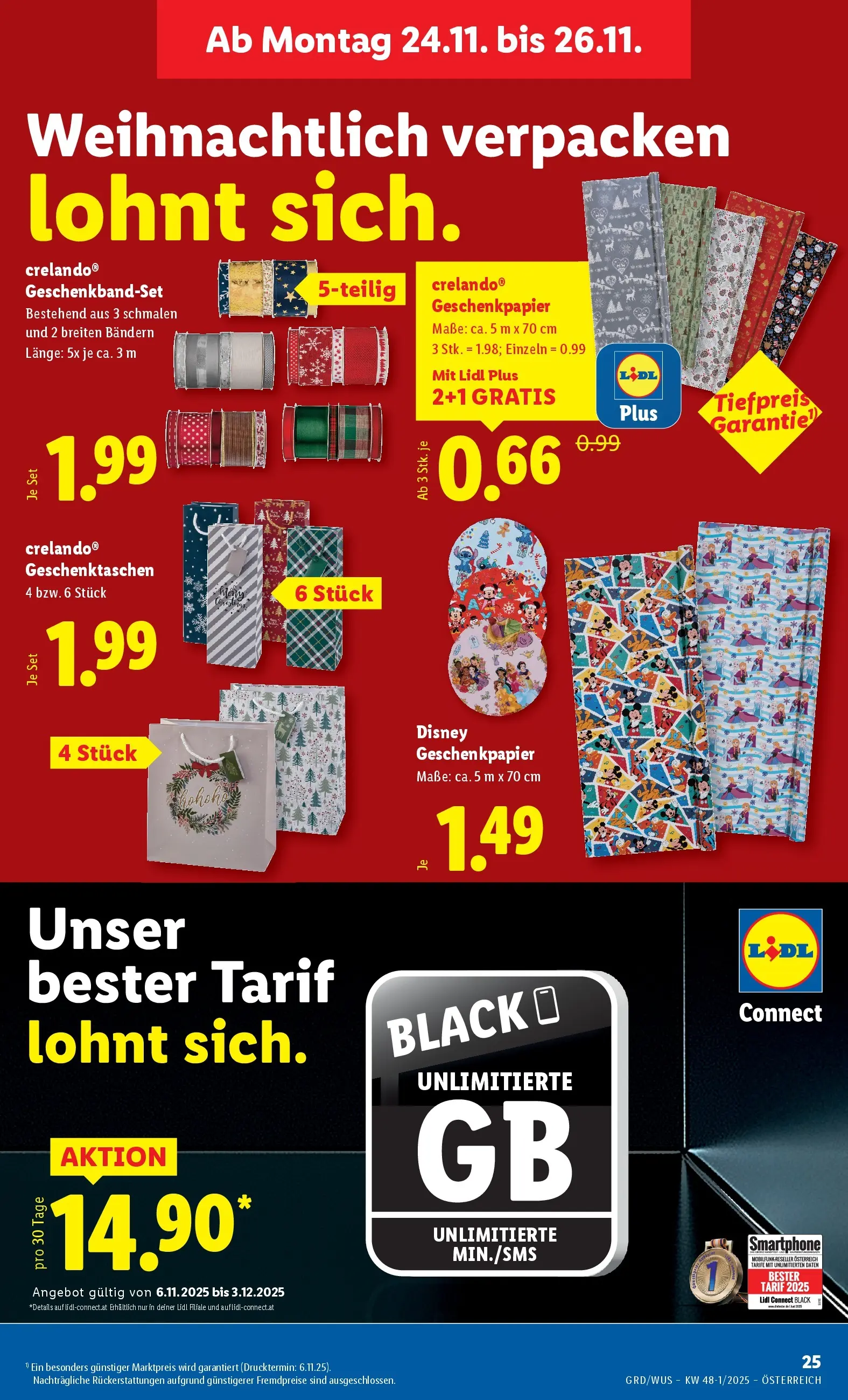 Lidl - Lidl: Flugblatt in deiner Nähe ab 19.11.2025 - Angebote ab donnerstag | Seite: 27 | Produkte: Smartphone