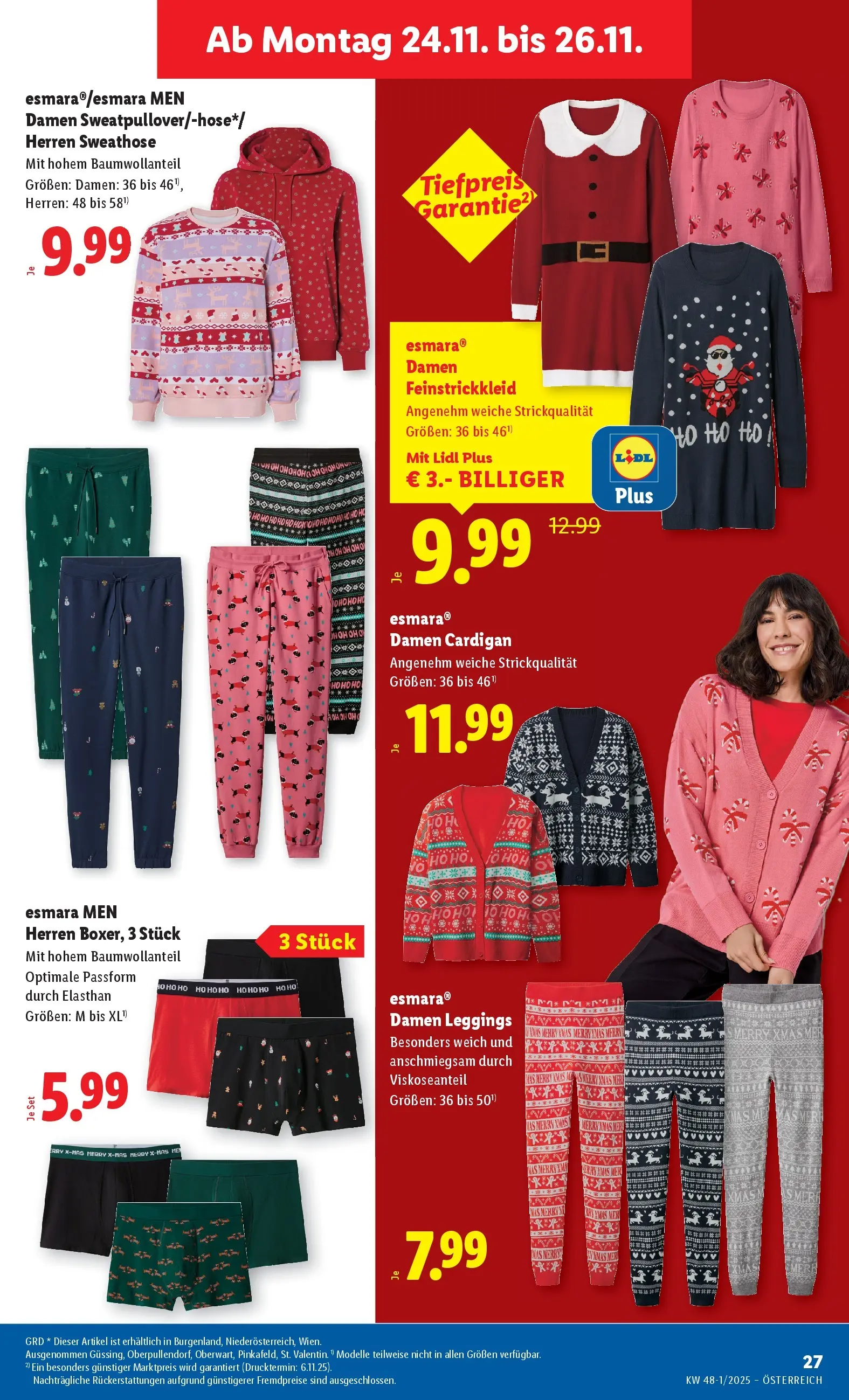 Lidl - Lidl: Flugblatt in deiner Nähe ab 19.11.2025 - Angebote ab donnerstag | Seite: 29 | Produkte: Leggings