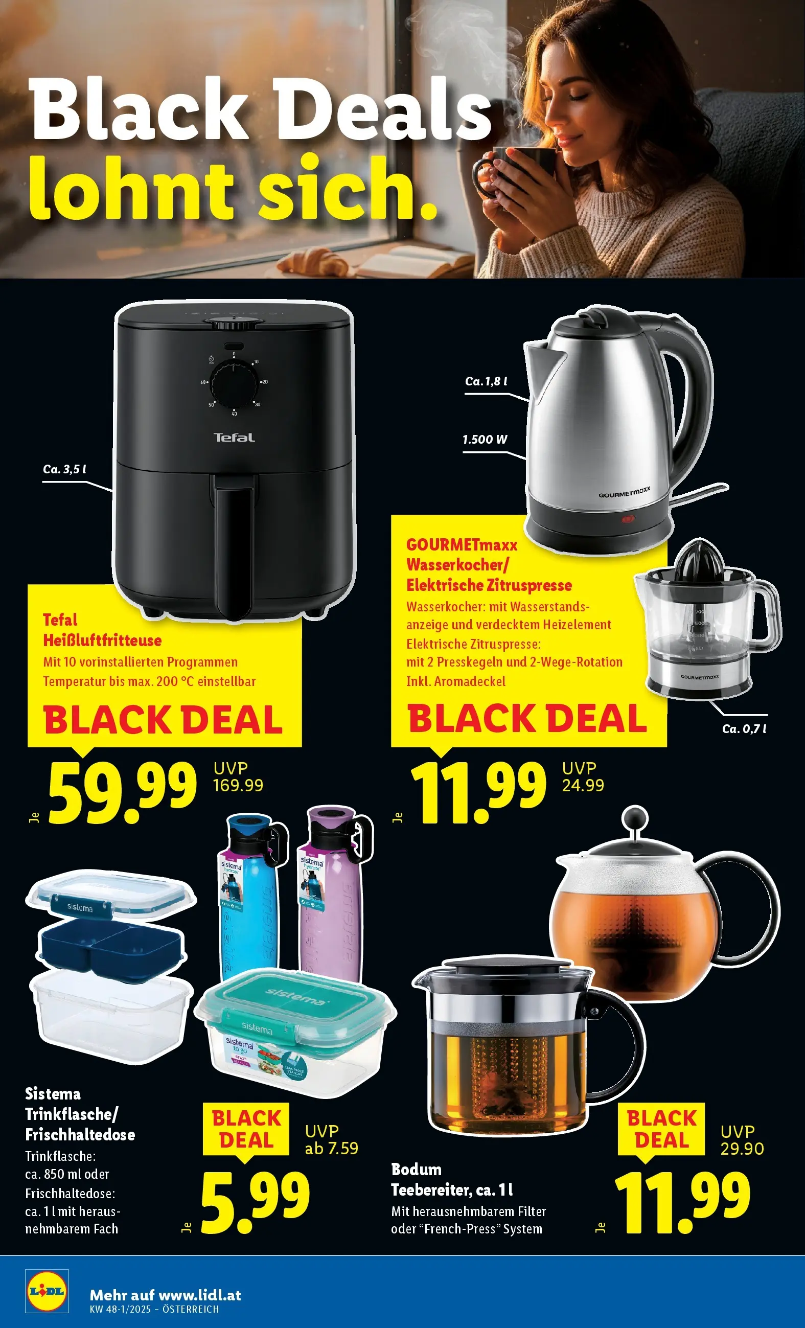 Lidl - Lidl: Flugblatt in deiner Nähe ab 19.11.2025 - Angebote ab donnerstag | Seite: 32 | Produkte: Wasserkocher