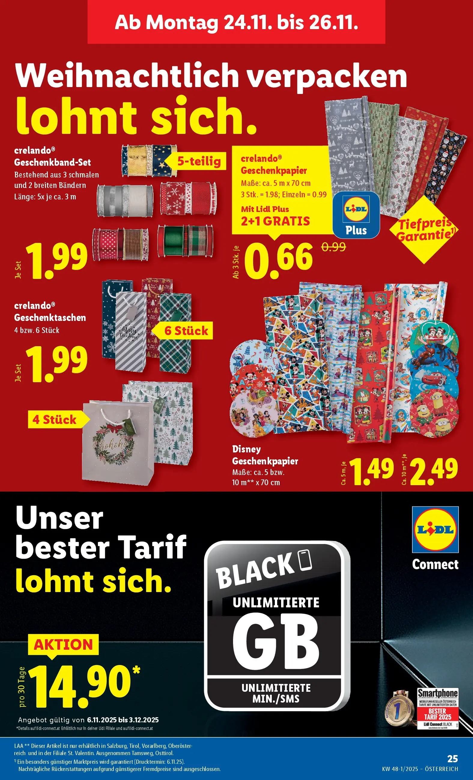 Lidl Flugblatt - Jenbach, Eferding, Dornbirn ab 20.11.2025 - Angebote ab donnerstag | Seite: 27 | Produkte: Smartphone