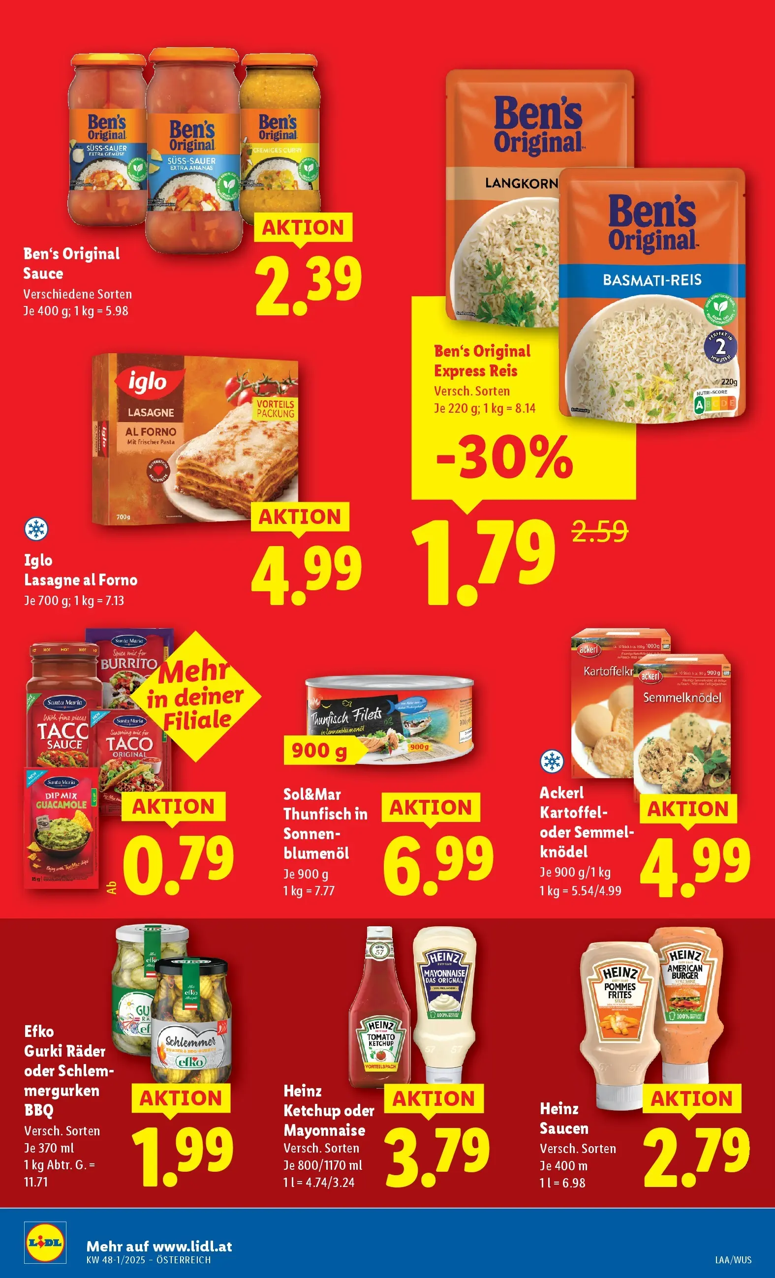 Lidl - Lidl: Flugblatt in deiner Nähe ab 19.11.2025 - Angebote ab donnerstag | Seite: 38 | Produkte: Gemüse, Mayonnaise, Reis, Ananas