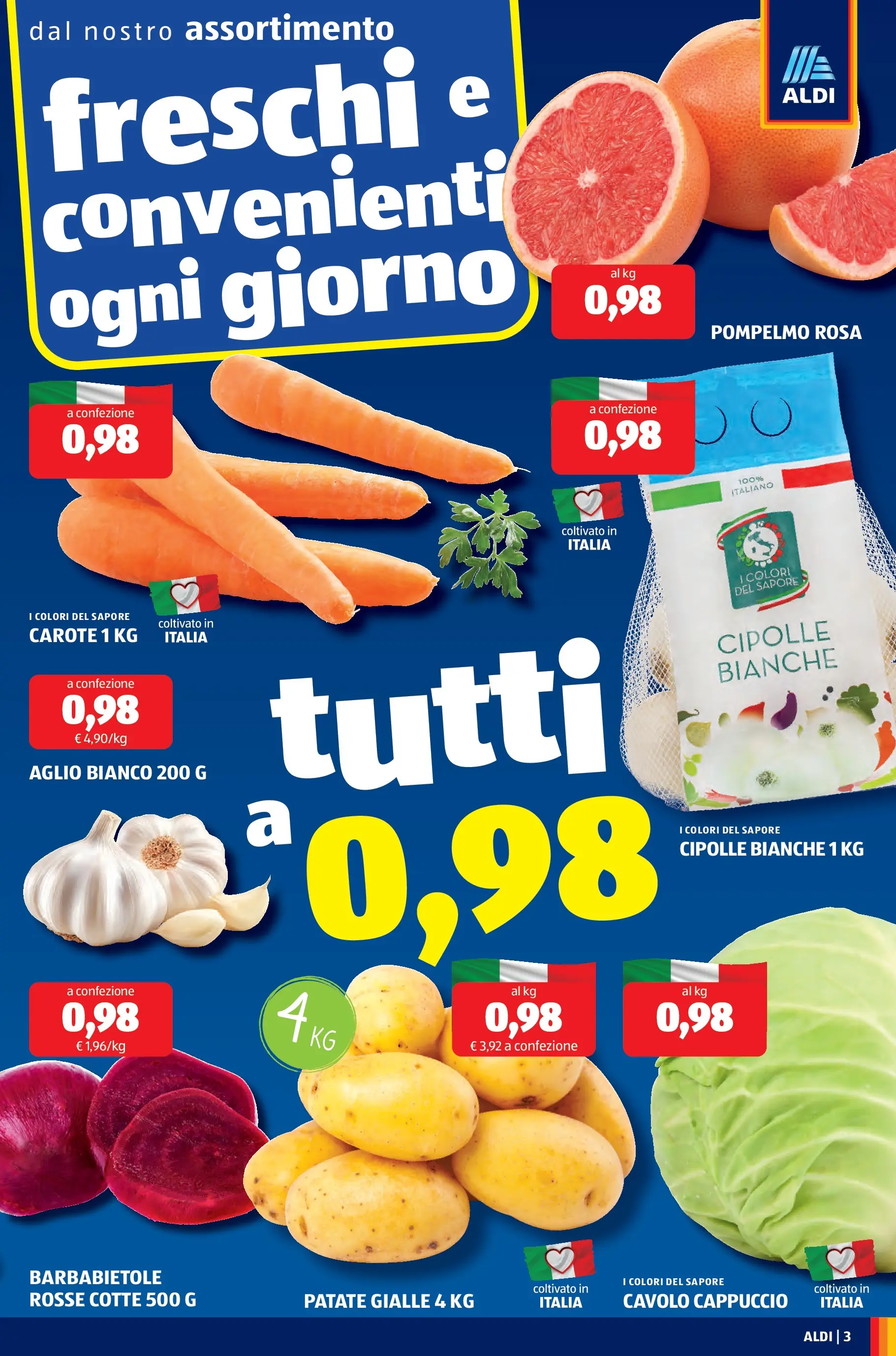 Nuovo Aldi - Black November dal 16/11/2025 > offerte anteprima 🛍️ | Pagina: 3 | Prodotti: Cipolle, Aglio, Cavolo, Cappuccio