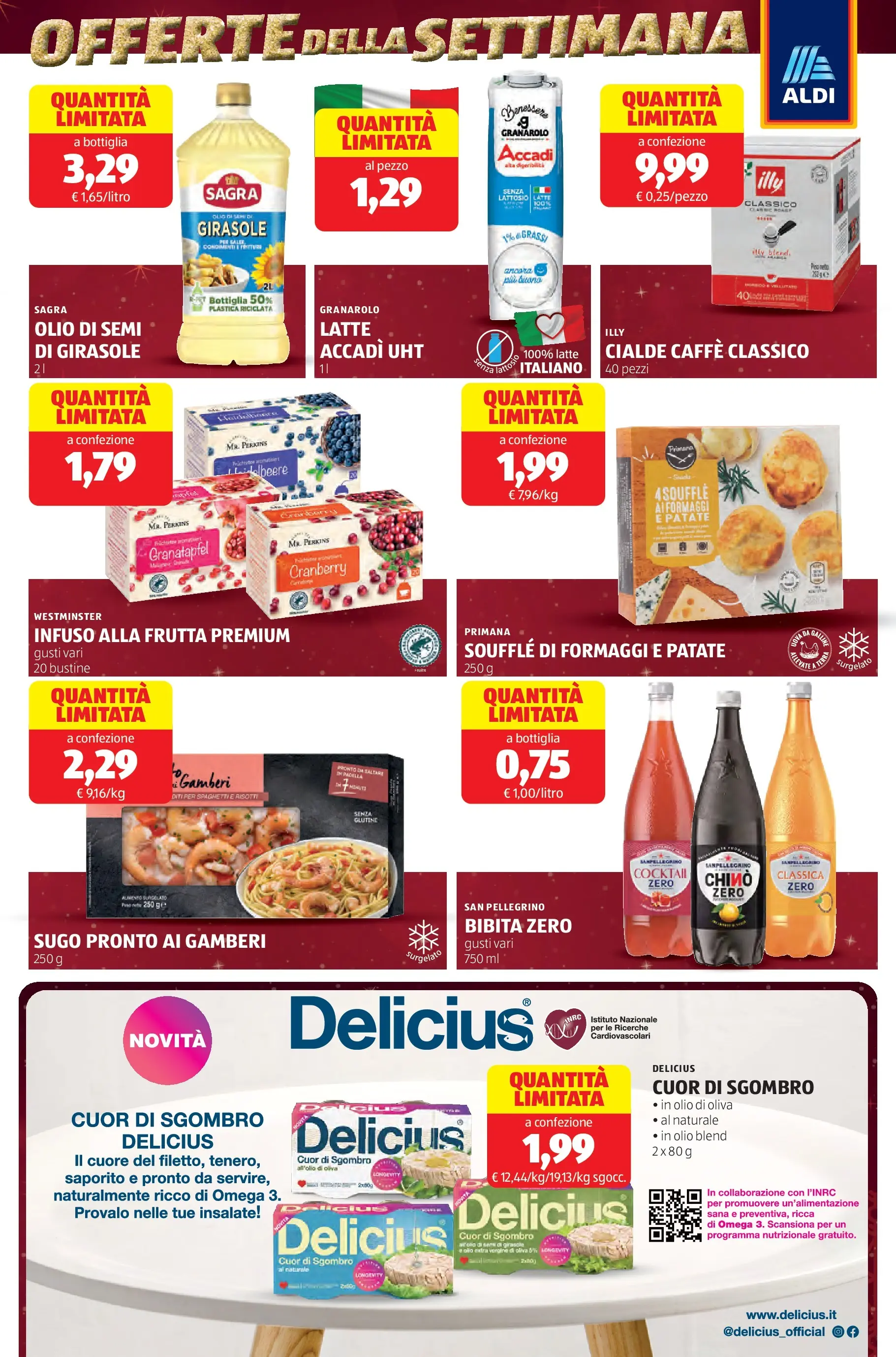 Nuovo Aldi - Black November dal 16/11/2025 > offerte anteprima 🛍️ | Pagina: 17 | Prodotti: Frutta, Olio, Sgombro, Olio di semi di girasole