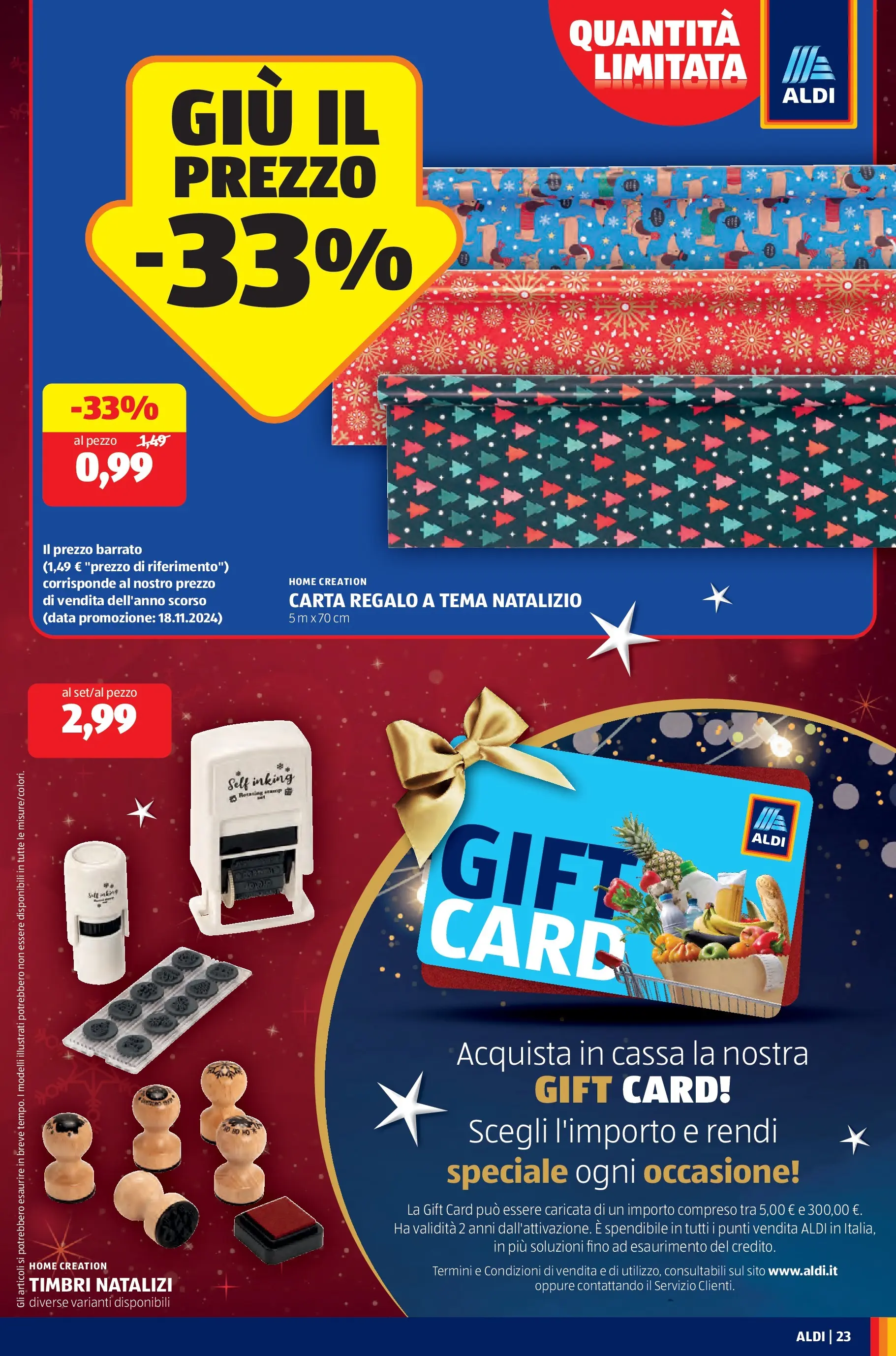 Nuovo Aldi - Black November dal 16/11/2025 > offerte anteprima 🛍️ | Pagina: 23 | Prodotti: Data