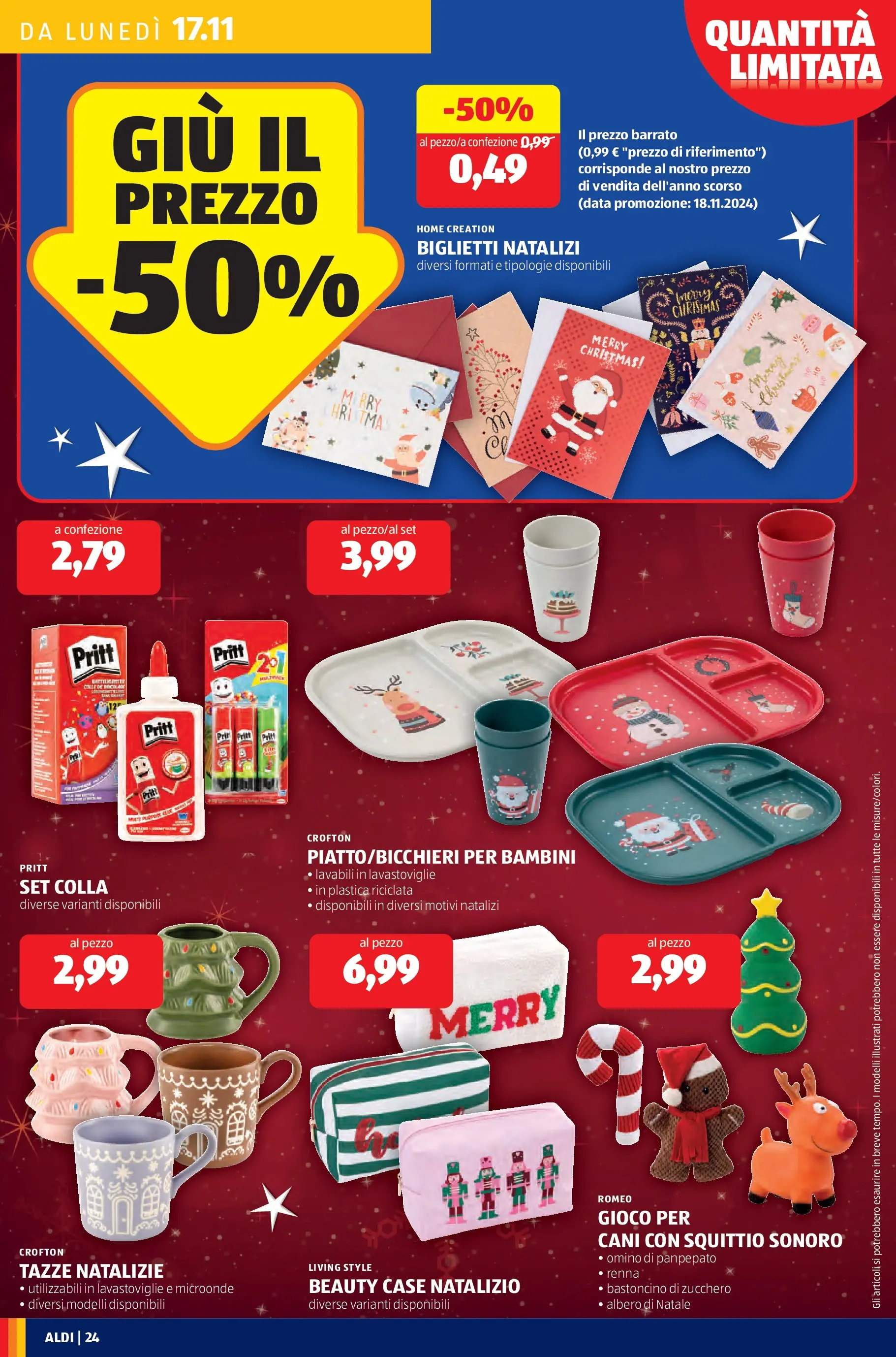Nuovo Aldi - Black November dal 16/11/2025 > offerte anteprima 🛍️ | Pagina: 24 | Prodotti: Microonde, Albero di natale, Lavastoviglie, Colla