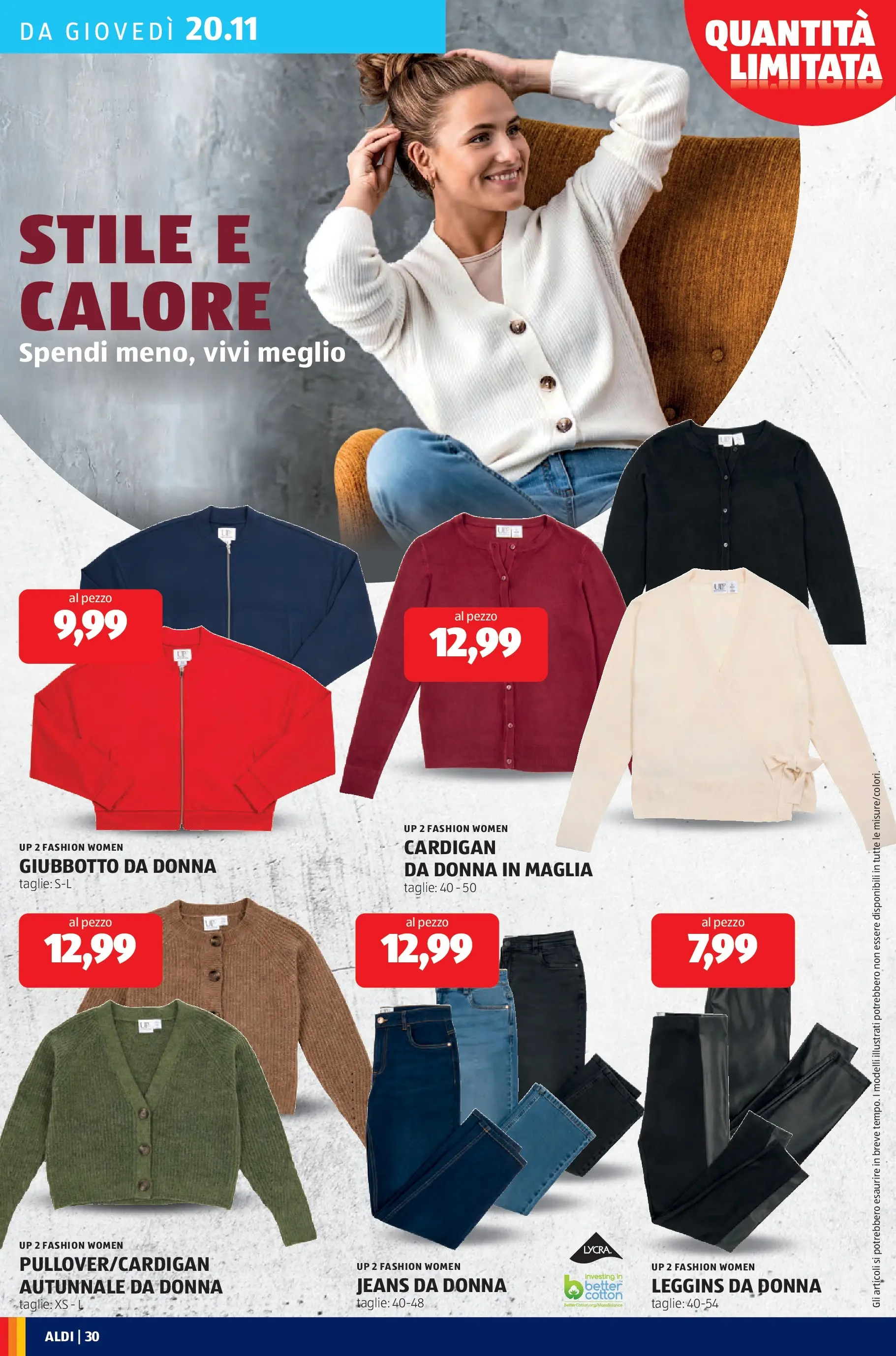 Nuovo Aldi - Black November dal 16/11/2025 > offerte anteprima 🛍️ | Pagina: 30 | Prodotti: Leggings, Leggins, Cardigan, Jeans