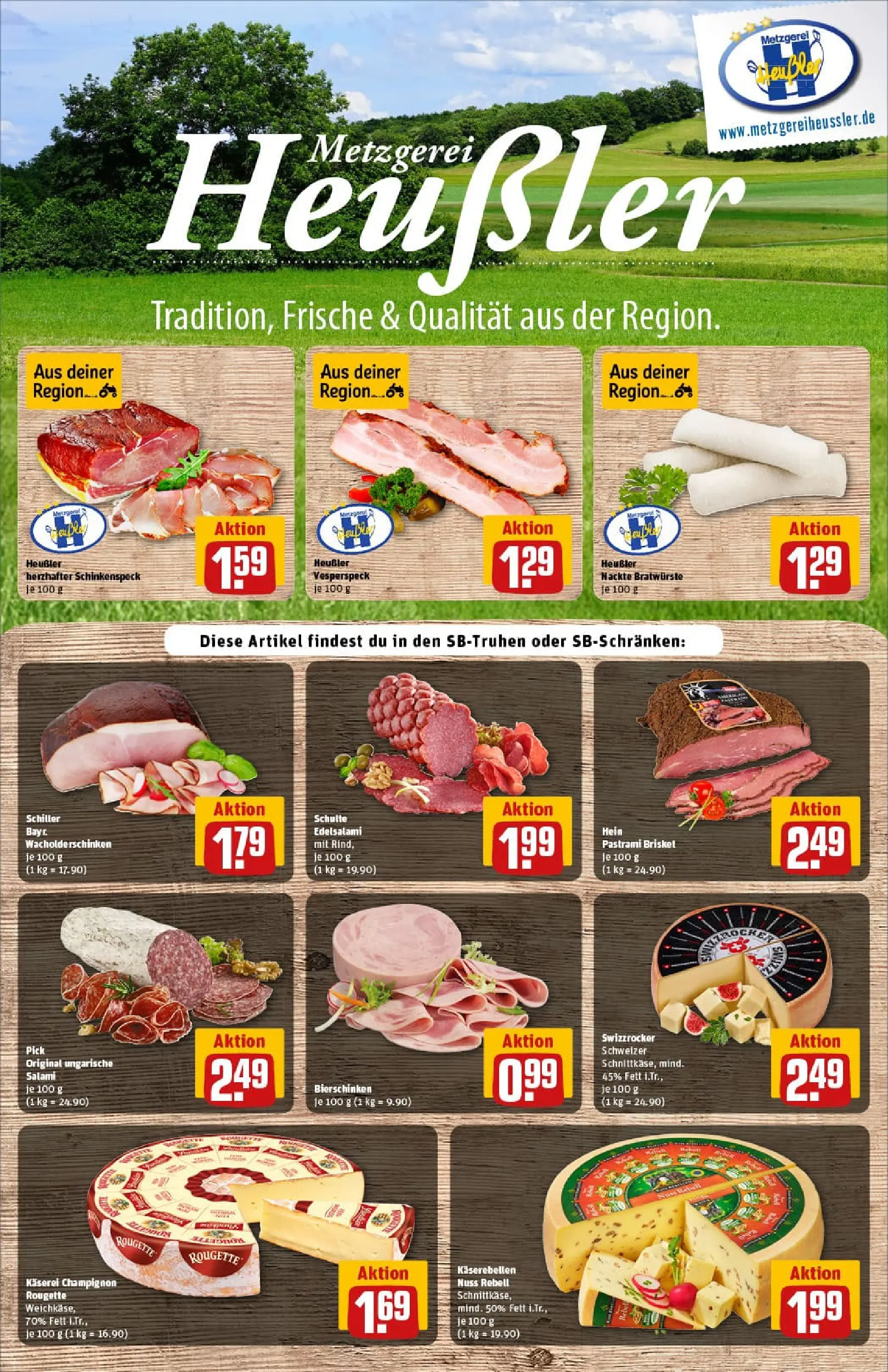 REWE Prospekt ab 17.11.2025 zum Blättern » Angebote | Seite: 12 | Produkte: Salami