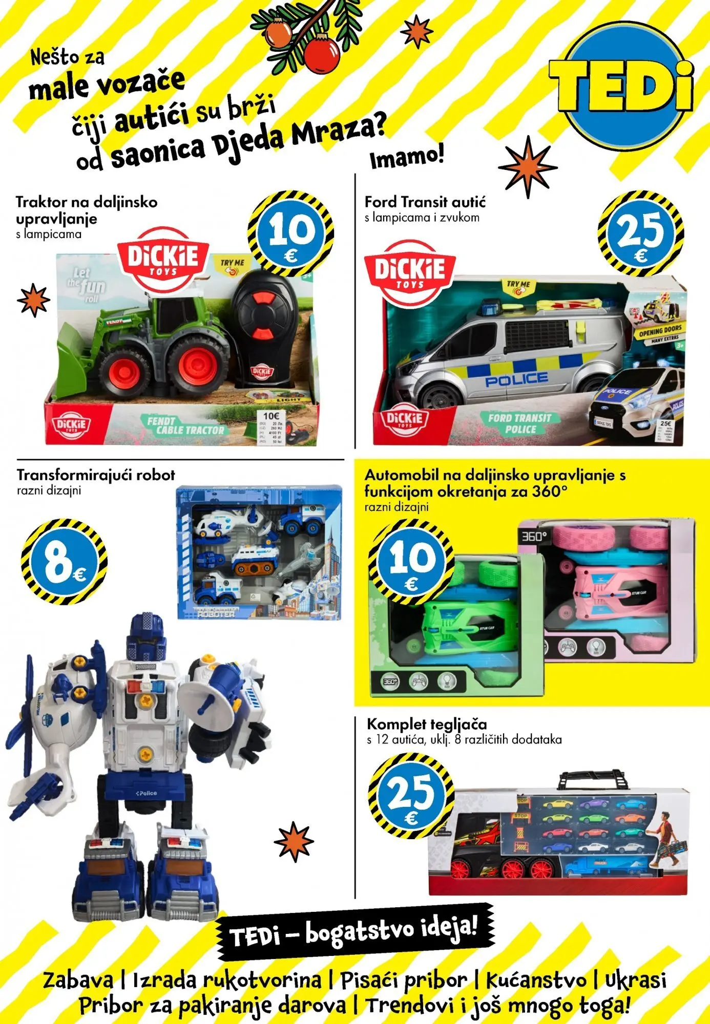 TEDi - TEDi katalog do 22.11.2025 novi od 12.11.2025 na listanje > letak digitalni | Stranica: 15 | Proizvodi: Robot, Traktor