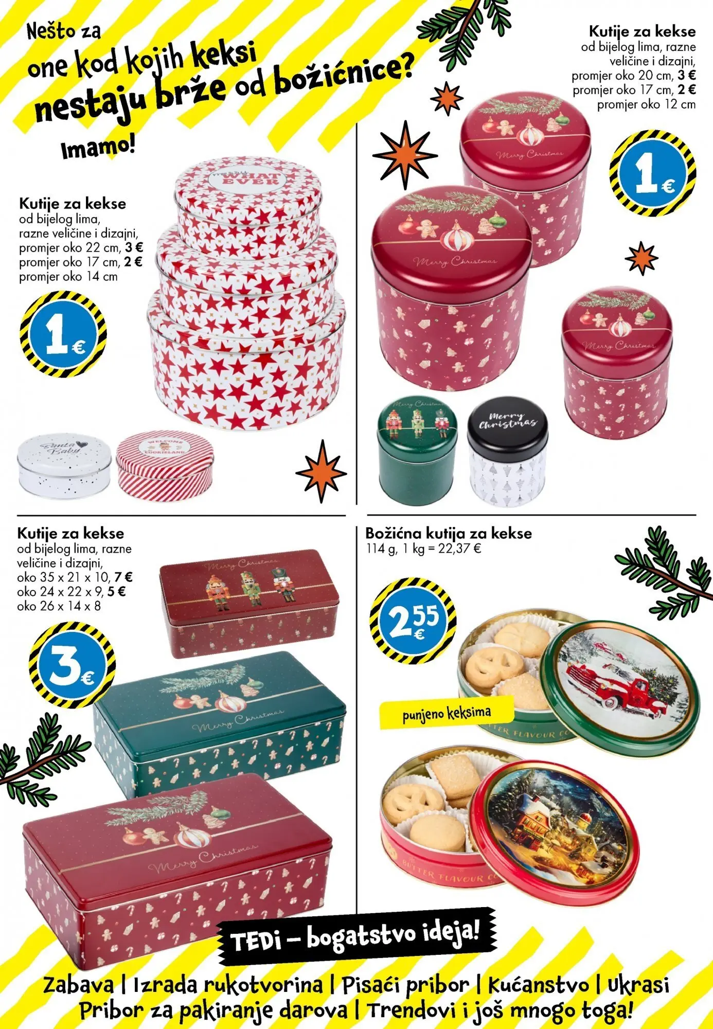 TEDi - TEDi katalog do 22.11.2025 novi od 12.11.2025 na listanje > letak digitalni | Stranica: 26 | Proizvodi: Kutija, Keksi