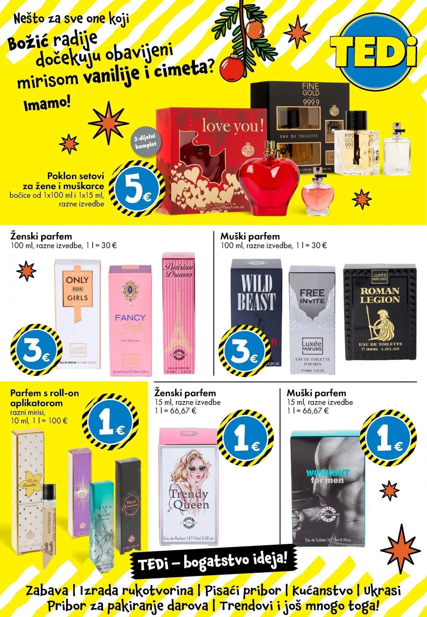 TEDi - TEDi katalog do 22.11.2025 novi od 12.11.2025 na listanje > letak digitalni | Stranica: 29 | Proizvodi: Parfem