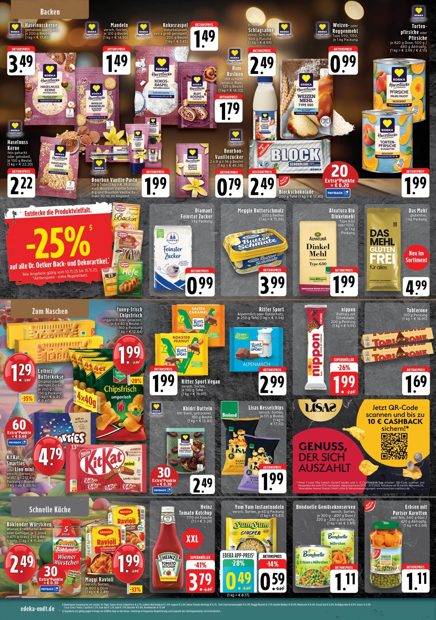 Edeka prospekt Wegberg	 (ab 10.11.2025) » Angebote Online | Seite: 6 | Produkte: Butterschmalz, Maggi, Schokolade, Chips