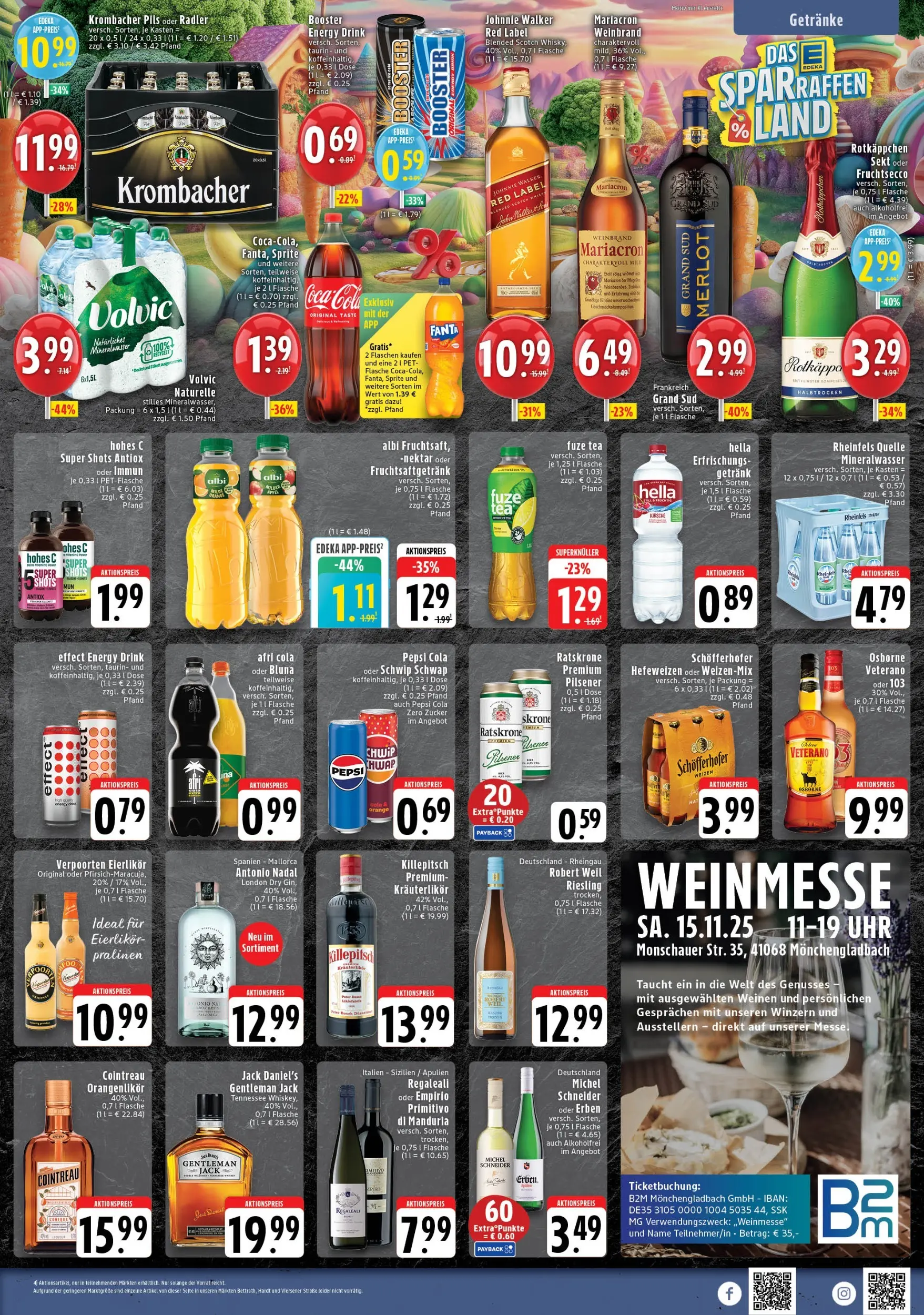 Edeka prospekt Wegberg	 (ab 10.11.2025) » Angebote Online | Seite: 7 | Produkte: Pils, Jack Daniel's, Radler, Rotkäppchen