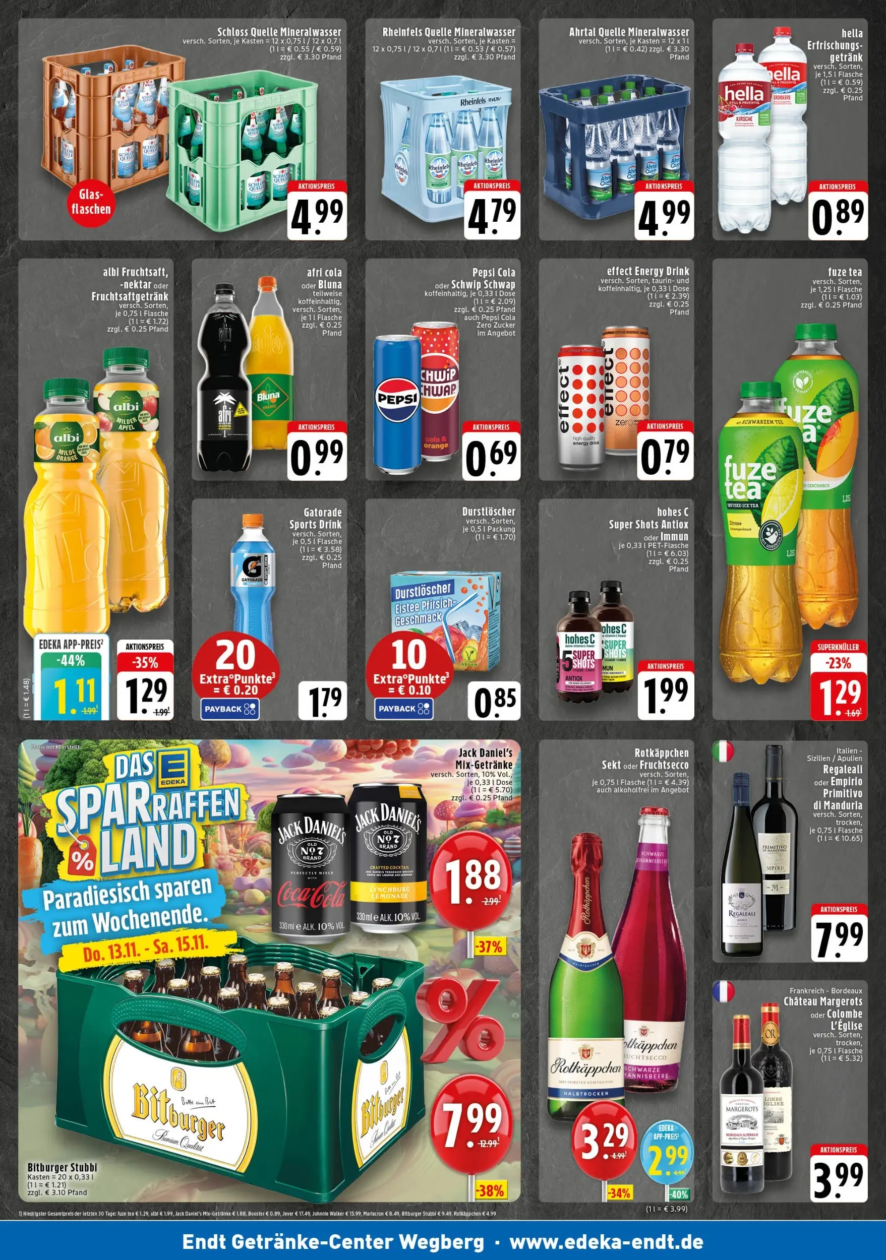 Edeka prospekt Wegberg	 (ab 10.11.2025) » Angebote Online | Seite: 2 | Produkte: Cola, Sekt, Äpfel, Hella