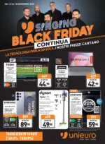Unieuro Singing Black Friday continua da Unieuro! - al 18.11.2025