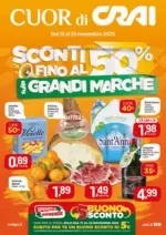 Crai Sconti fino al 50% sulle grandi marche - al 23.11.2025