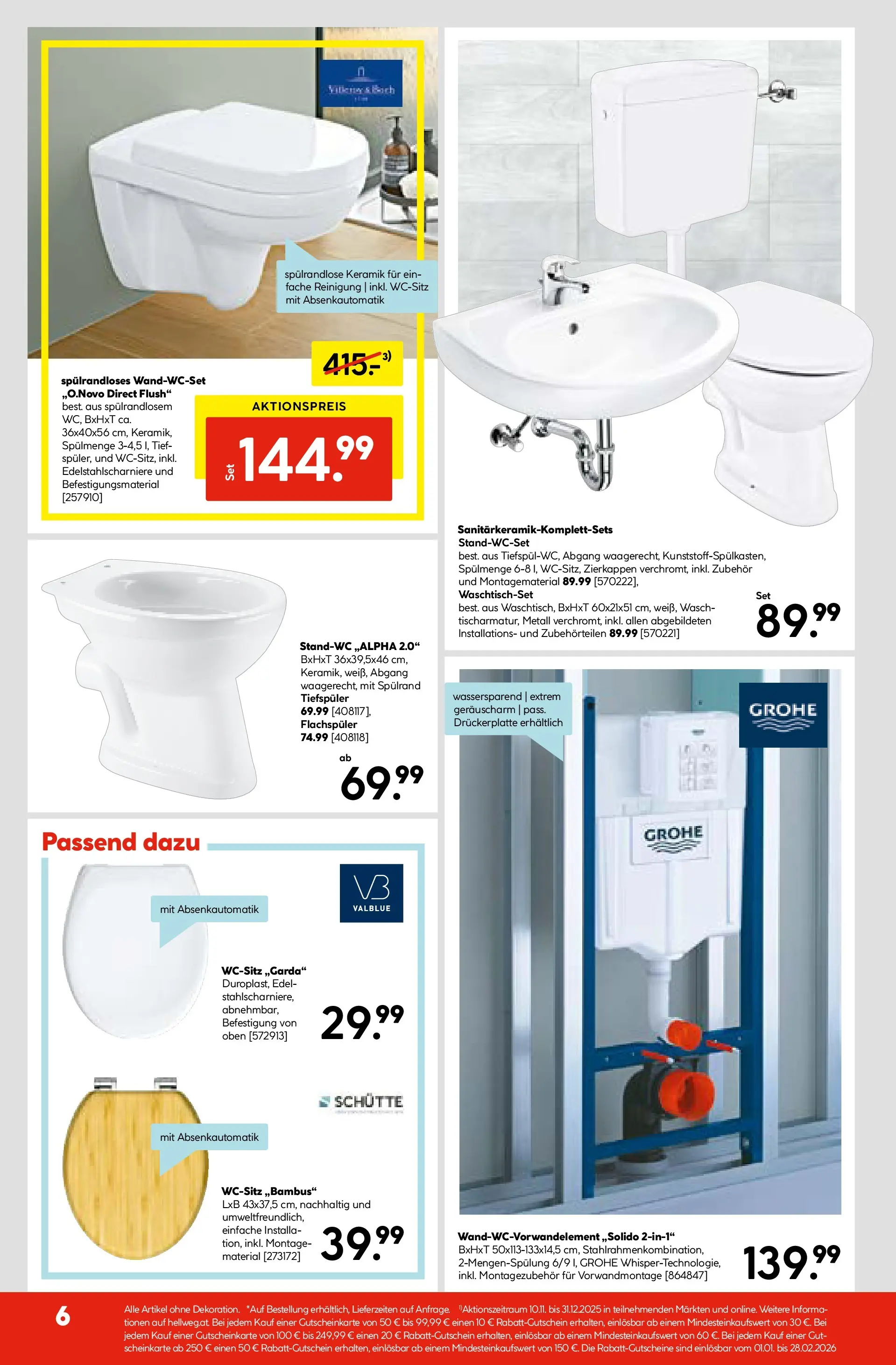 HELLWEG Kirchdorf An Der Krems von 19.11.2025 - Aktuelle Angebote | Seite: 6