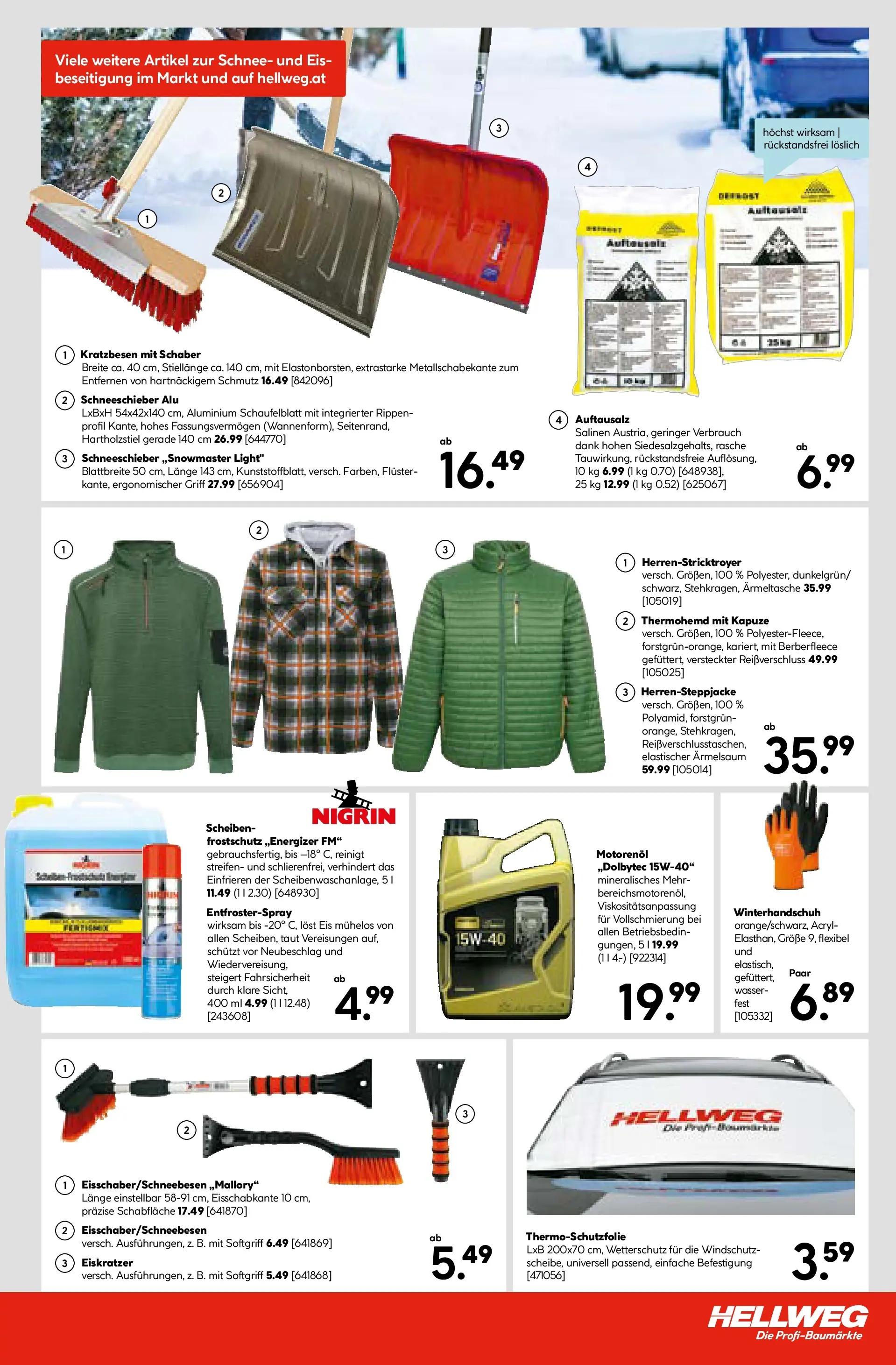 HELLWEG Kirchdorf An Der Krems von 19.11.2025 - Aktuelle Angebote | Seite: 15 | Produkte: Eis, Wasser