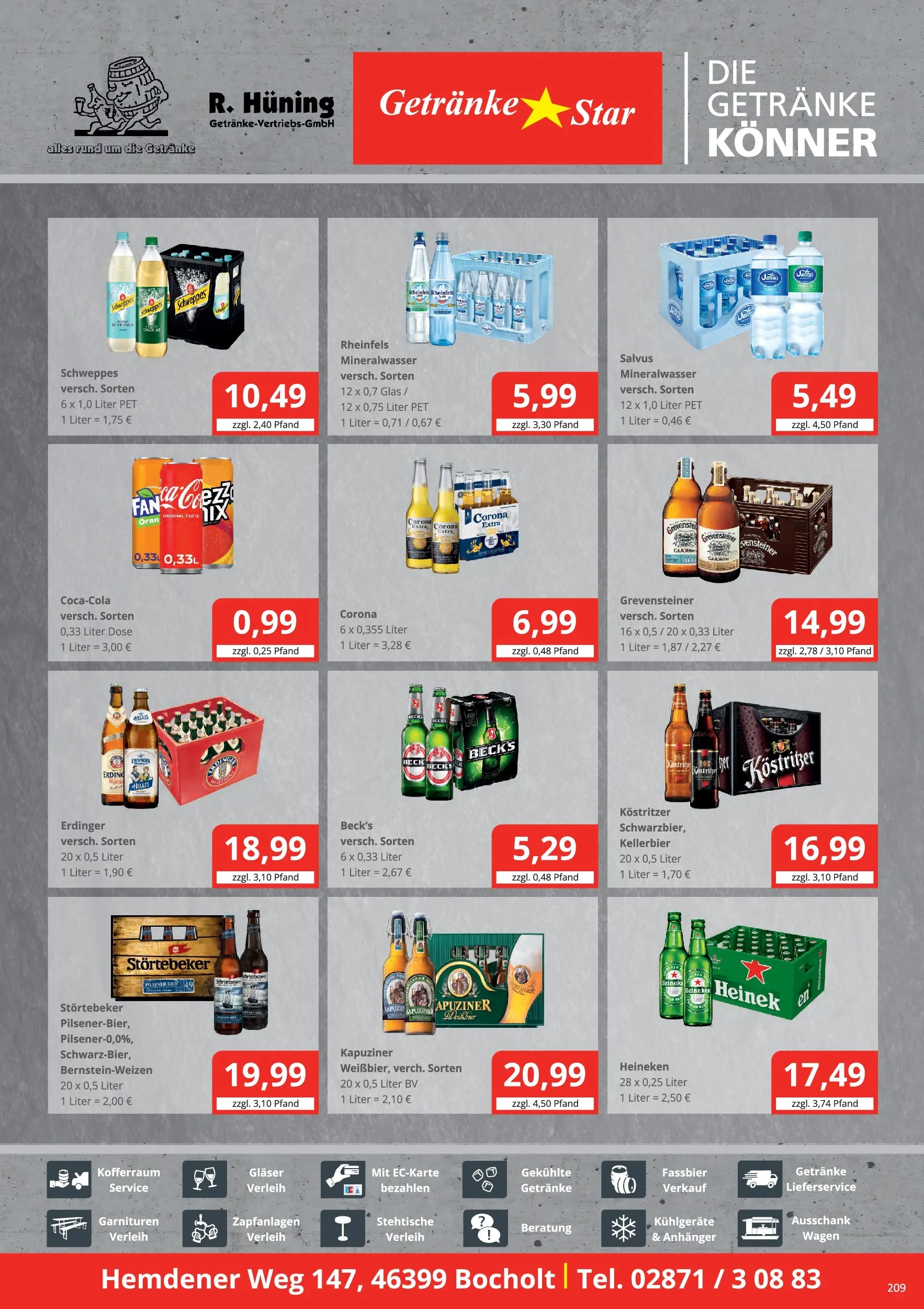 Entdecke - Getränke Star: Getränkeangebote (ab 16.11.2025) zum Blättern | Seite: 2 | Produkte: Kostritzer, Schweppes, Mineralwasser, Heineken