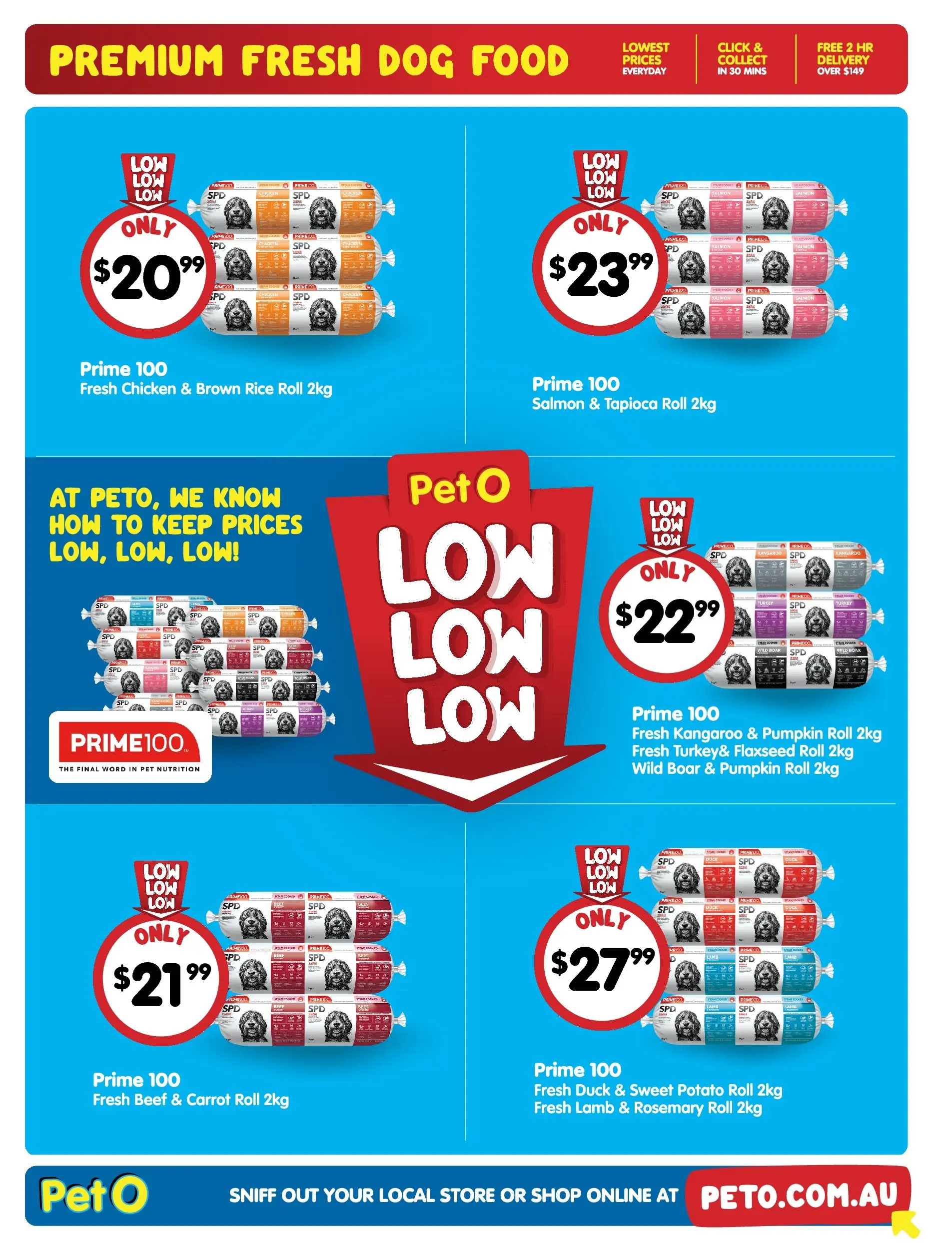 Deals - Low Low Low - 11/11/2025 > weekly / monthly specials | Page: 3 | Products: Chicken, Rice, Beef, Pumpkin