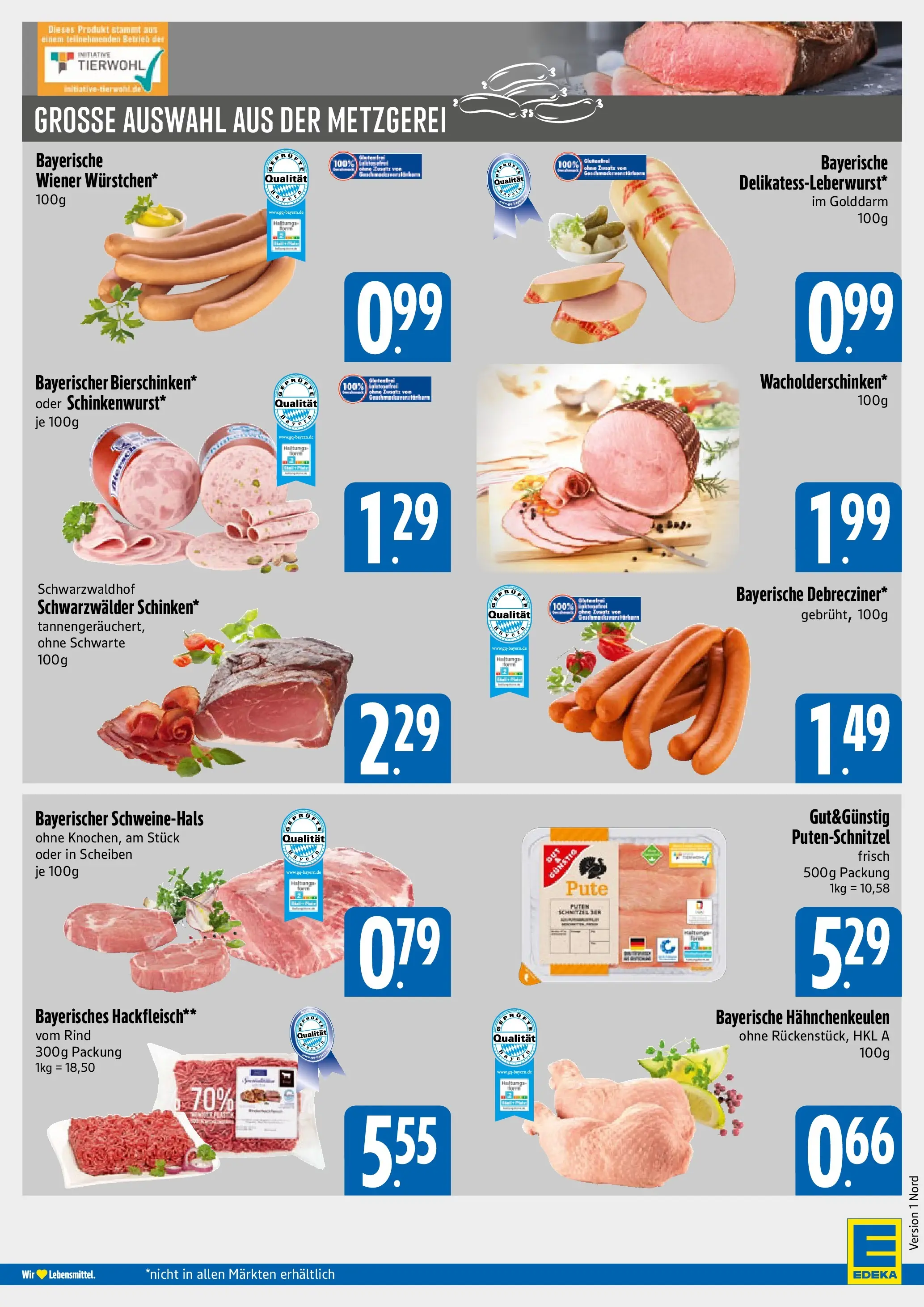 Entdecke - E xpress: Wochenangebote (ab 16.11.2025) zum Blättern | Seite: 4 | Produkte: Pute, Putenschnitzel, Hackfleisch