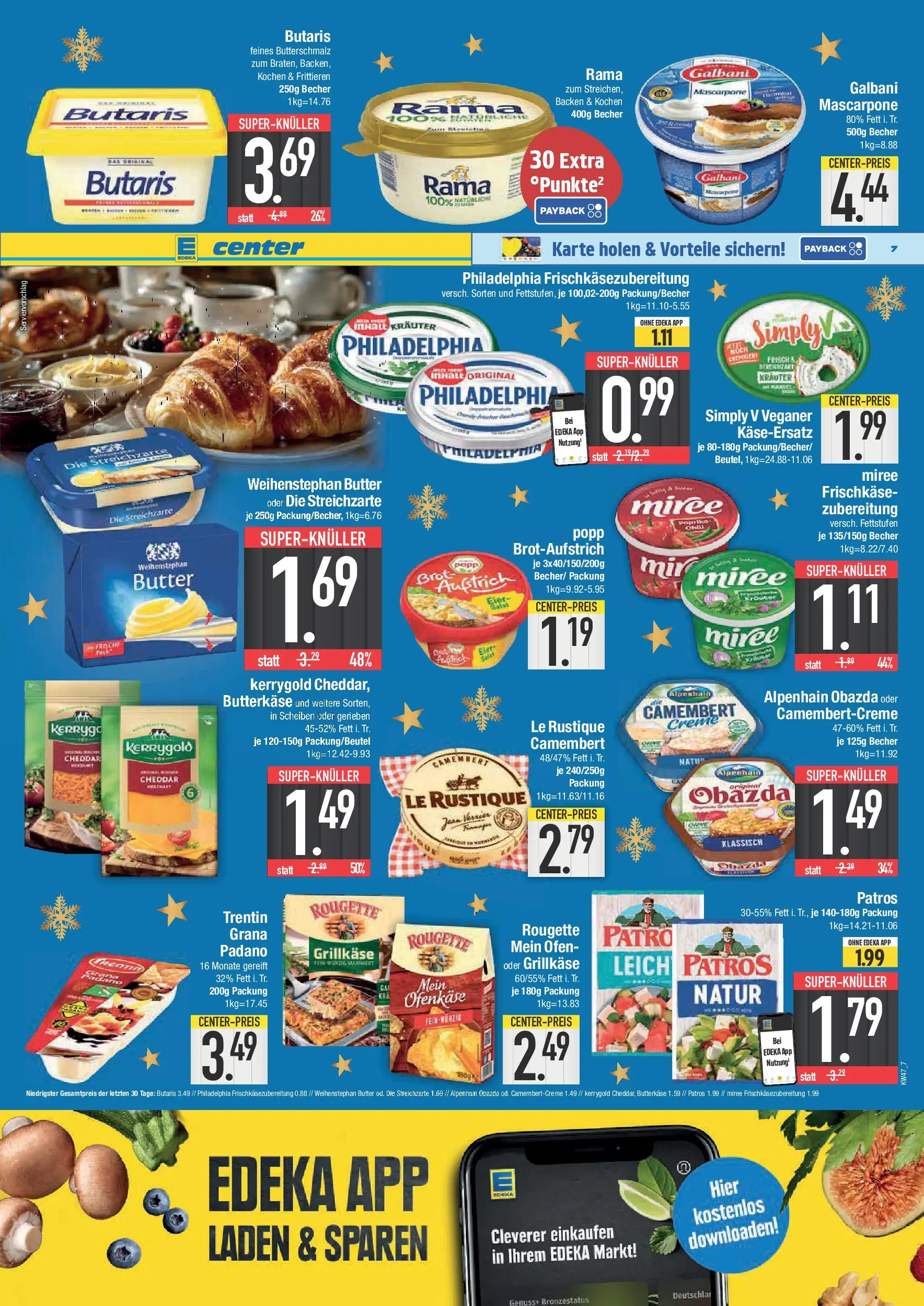 Edeka prospekt Hengersberg	 (ab 17.11.2025) » Angebote Online | Seite: 7 | Produkte: Ofen, Butterschmalz, Butter, Patros