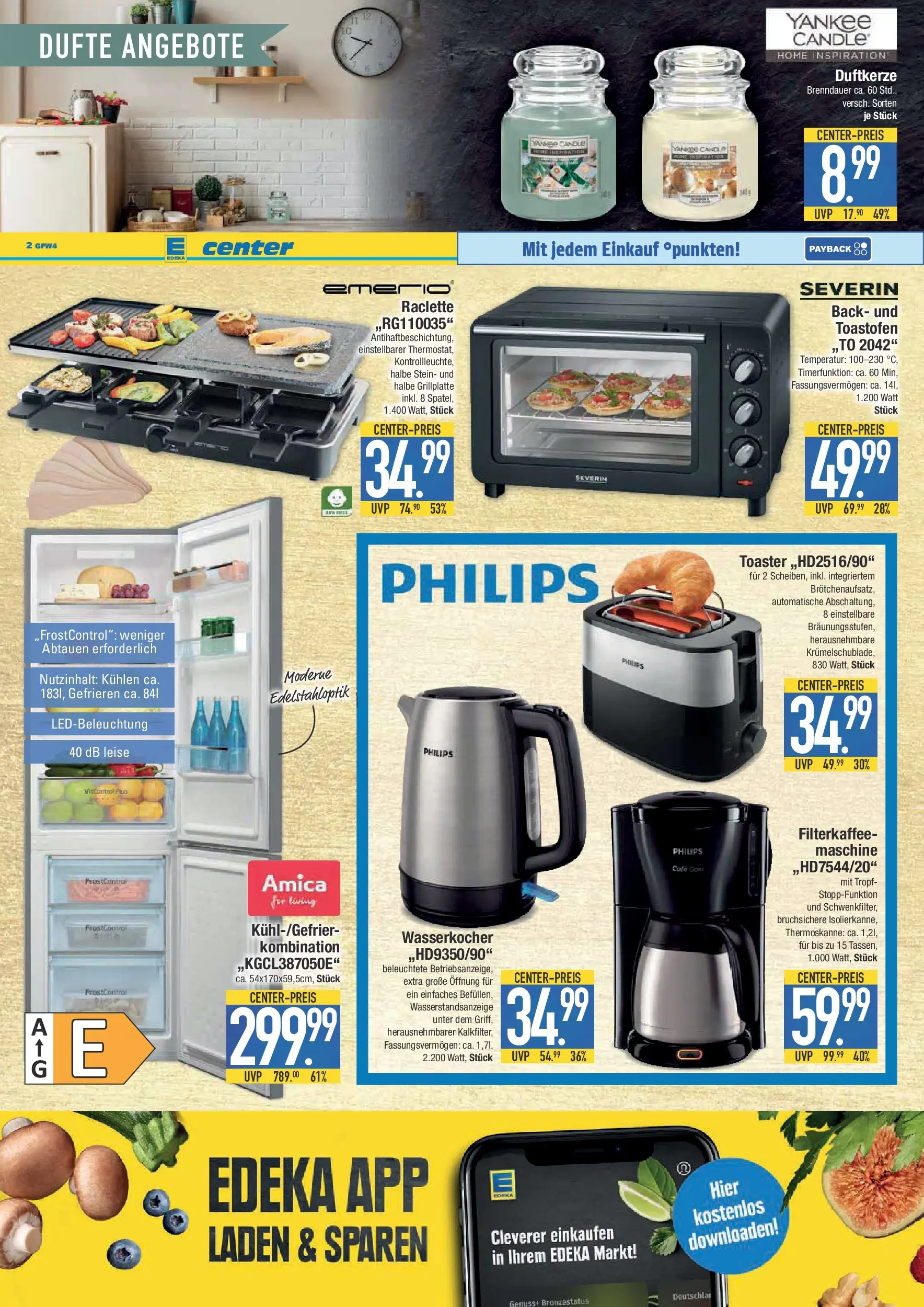 Edeka prospekt Krumbach	 (ab 17.11.2025) » Angebote Online | Seite: 18 | Produkte: Philips, Grill, Wasserkocher, Toaster