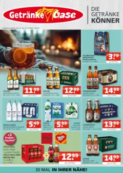 Entdecke - Getränke Oase: Getränkeangebote ab 16.11.2025 gültig