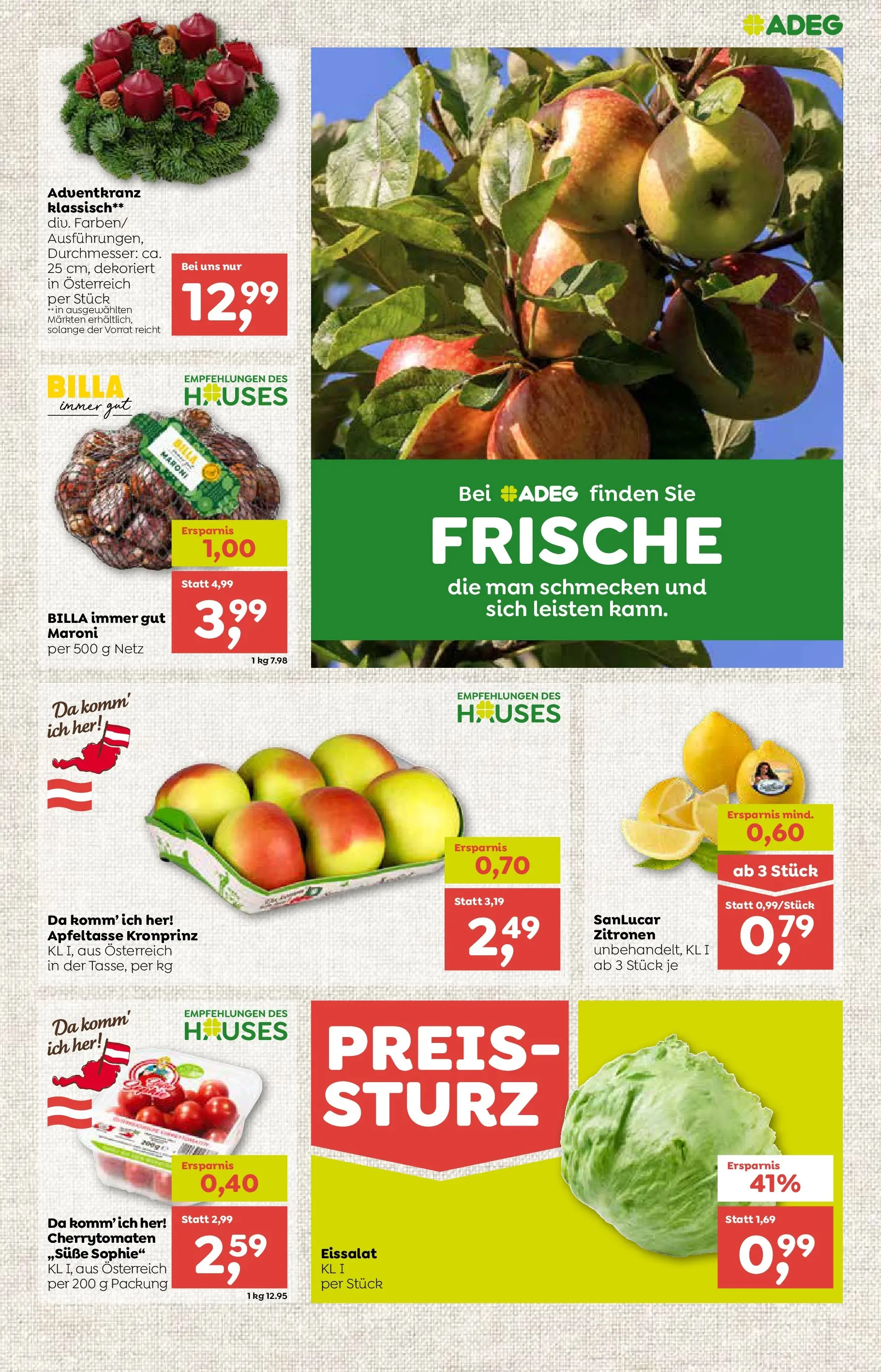 ADEG Weissenbach von 19.11.2025 - Aktuelle Angebote | Seite: 3