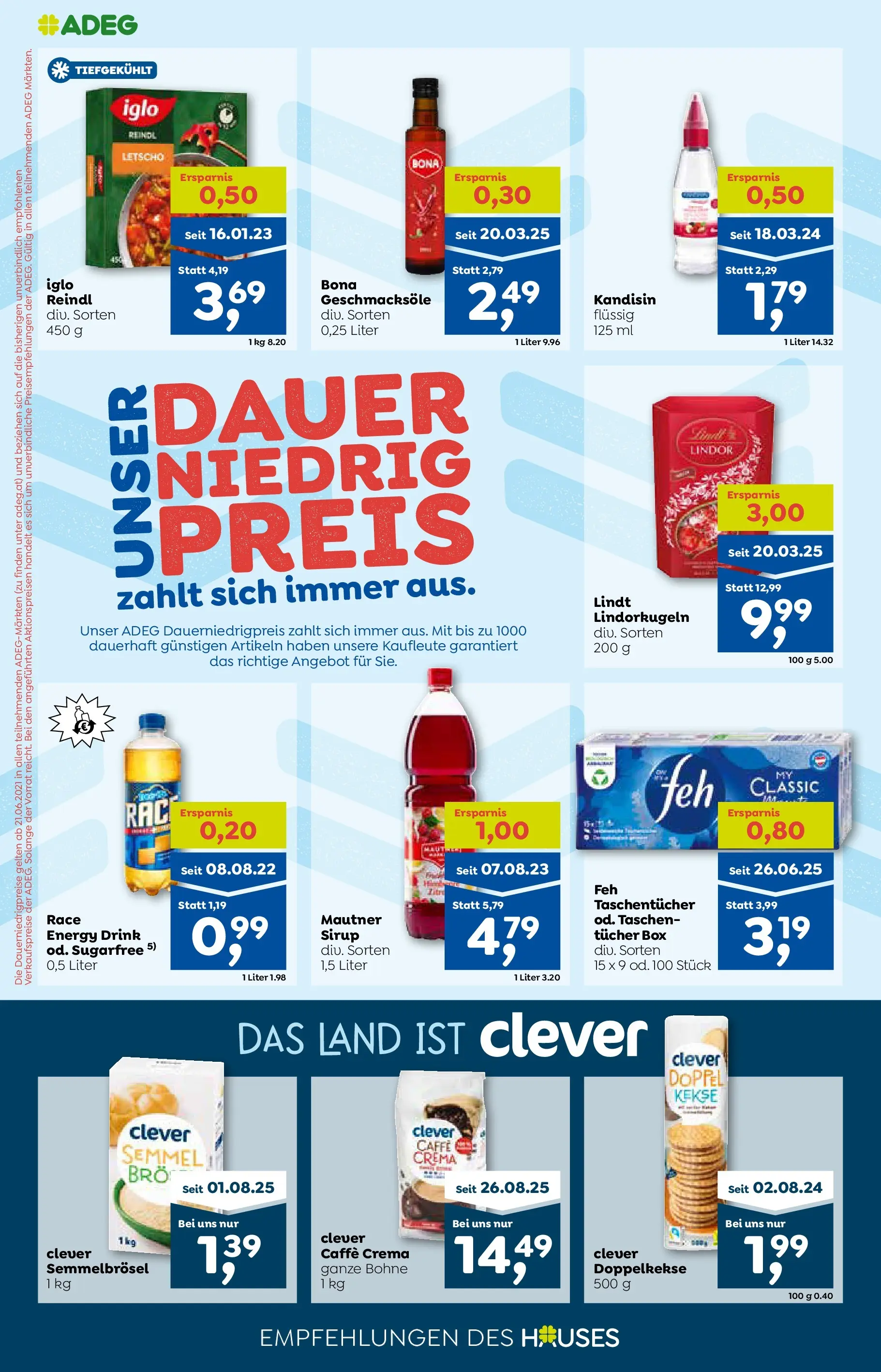 ADEG Weissenbach von 19.11.2025 - Aktuelle Angebote | Seite: 10 | Produkte: Kekse, Box