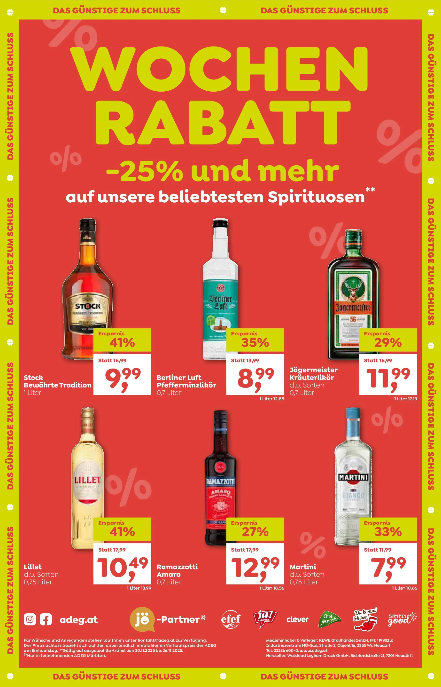 ADEG Hohenberg von 20.11.2025 - Aktuelle Angebote | Seite: 8