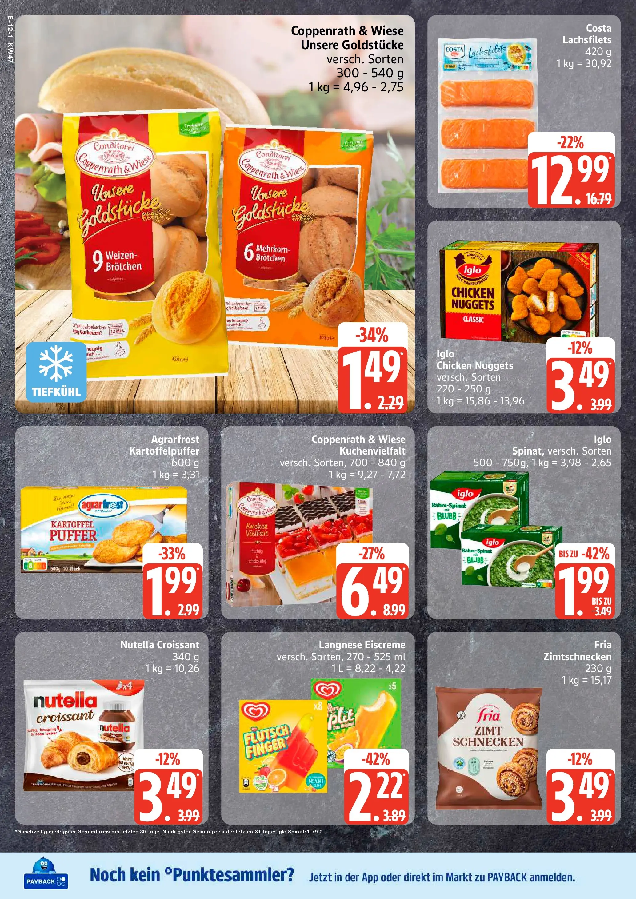 Edeka prospekt Neu Wulmstorf	 (ab 17.11.2025) » Angebote Online | Seite: 16 | Produkte: Langnese, Iglo, Eiscreme, Nutella