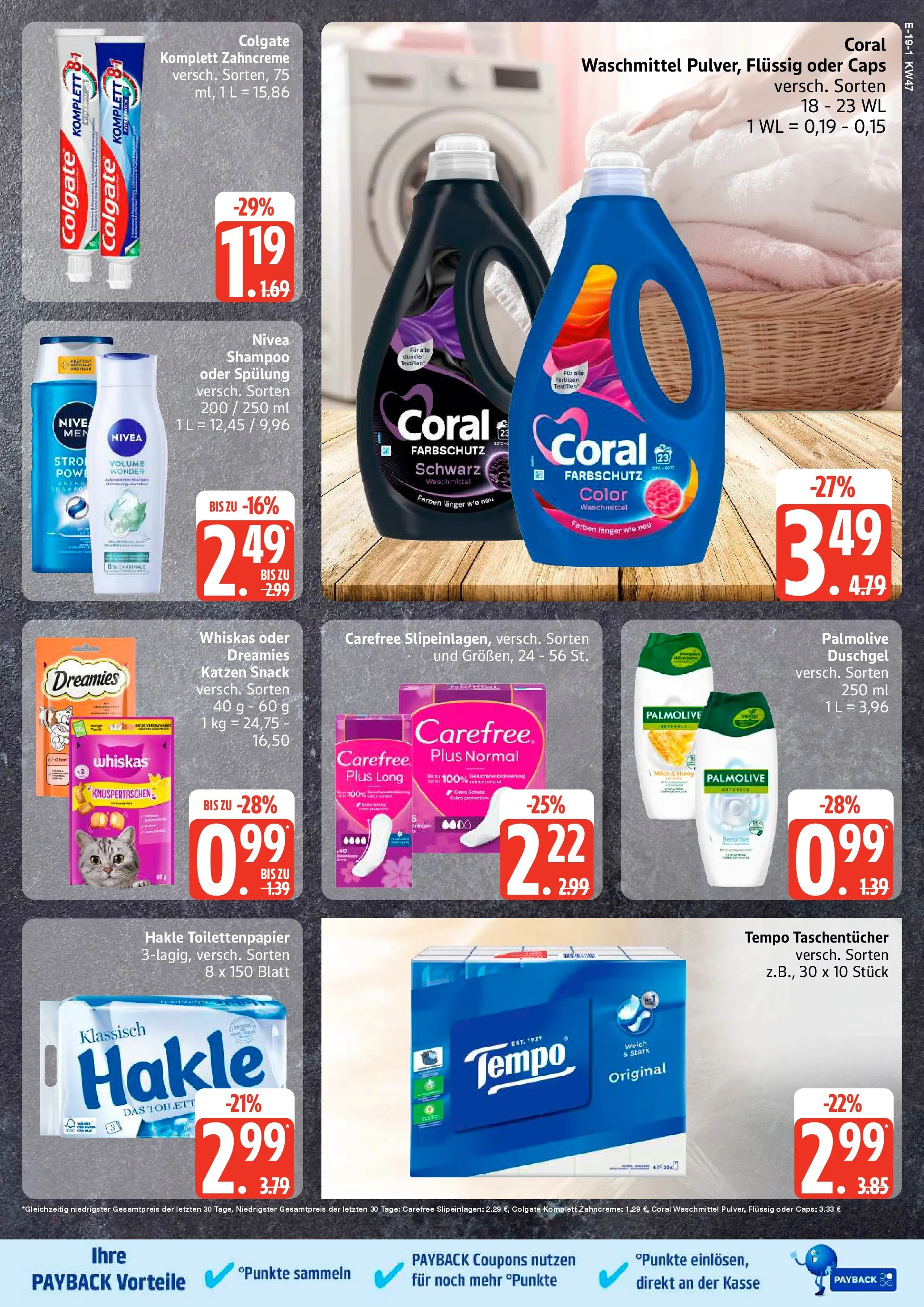 Edeka prospekt Neu Wulmstorf	 (ab 17.11.2025) » Angebote Online | Seite: 25 | Produkte: Shampoo, Duschgel, Tempo, Whiskas