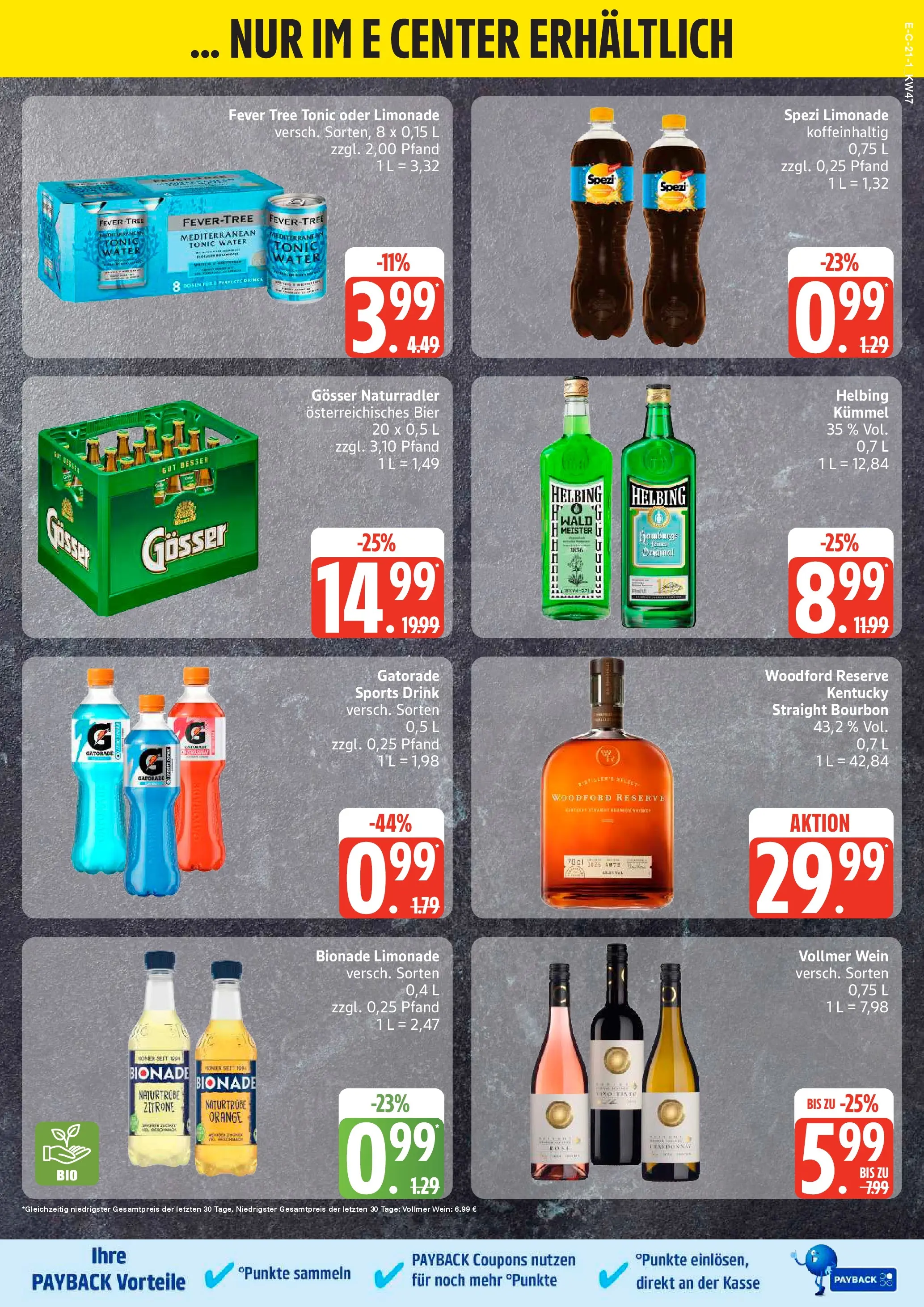 Edeka prospekt Hamburg	 (ab 17.11.2025) » Angebote Online | Seite: 27 | Produkte: Limonade, Bionade, Wein, Bourbon