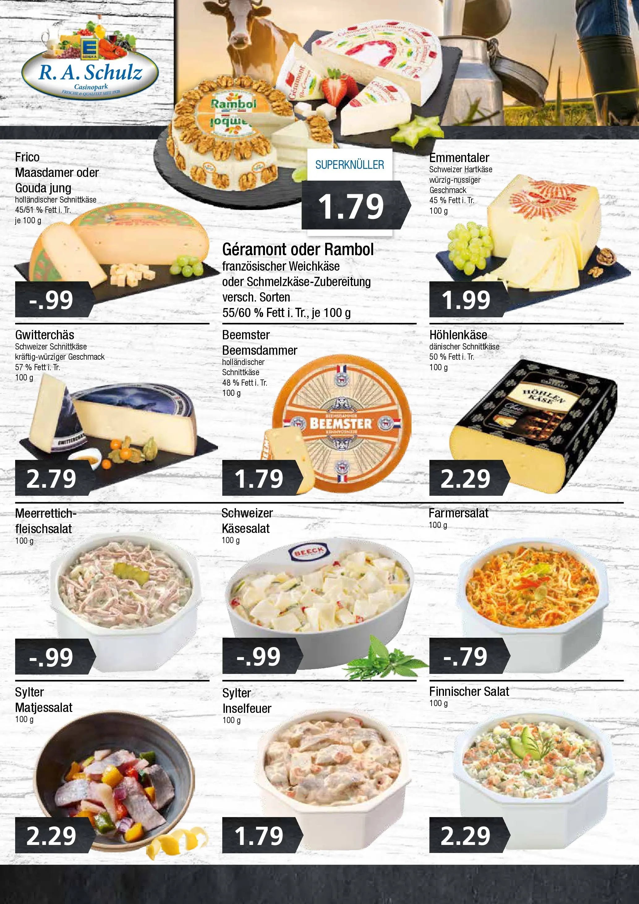 Edeka prospekt Wentorf	 (ab 17.11.2025) » Angebote Online | Seite: 4 | Produkte: Geramont, Gouda, Salat