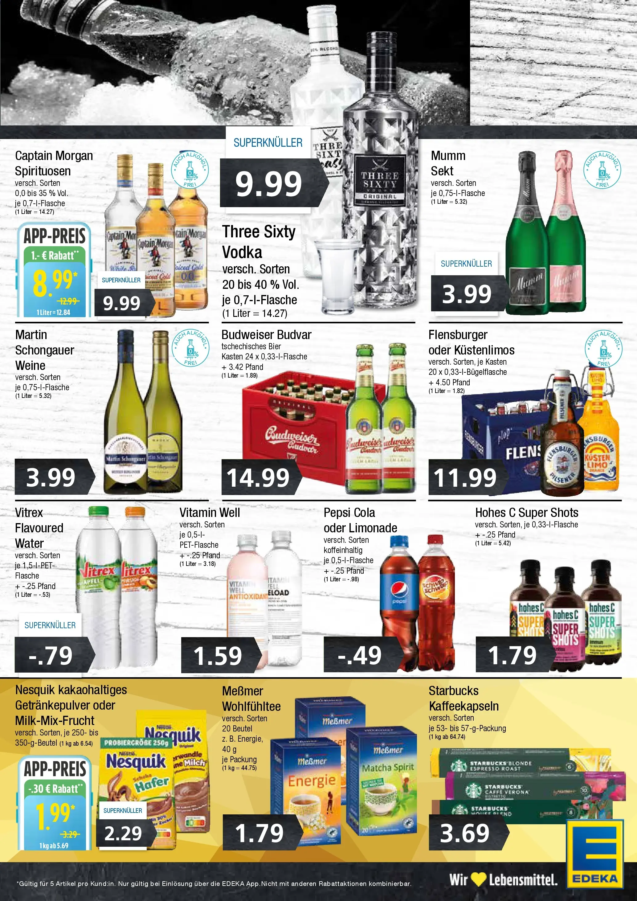 Edeka prospekt Wentorf	 (ab 17.11.2025) » Angebote Online | Seite: 7 | Produkte: Milch, Sekt, Flensburger, Vodka