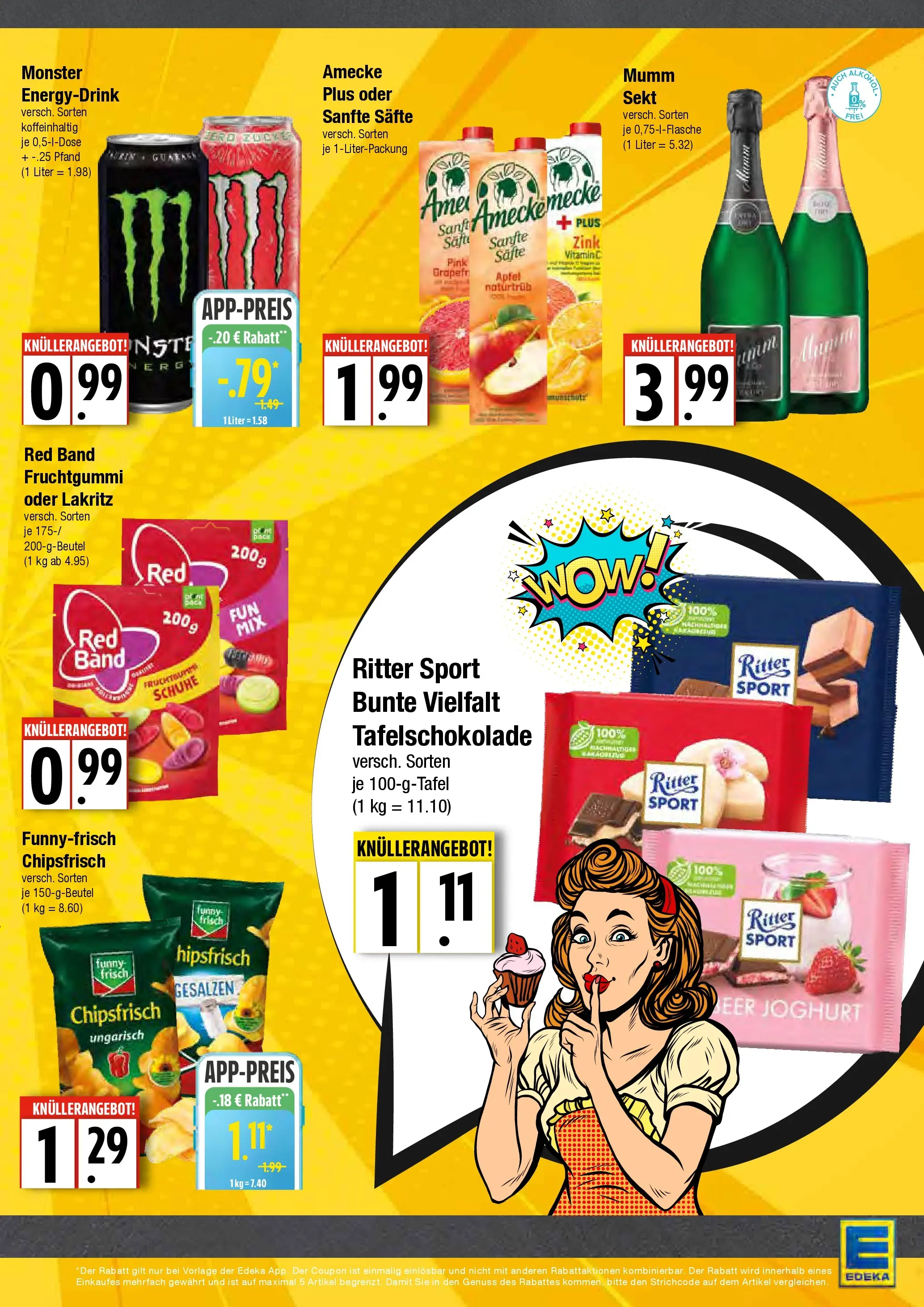 Edeka prospekt Hamburg	 (ab 17.11.2025) » Angebote Online | Seite: 7 | Produkte: Mumm sekt, Energy, Ritter sport, Äpfel